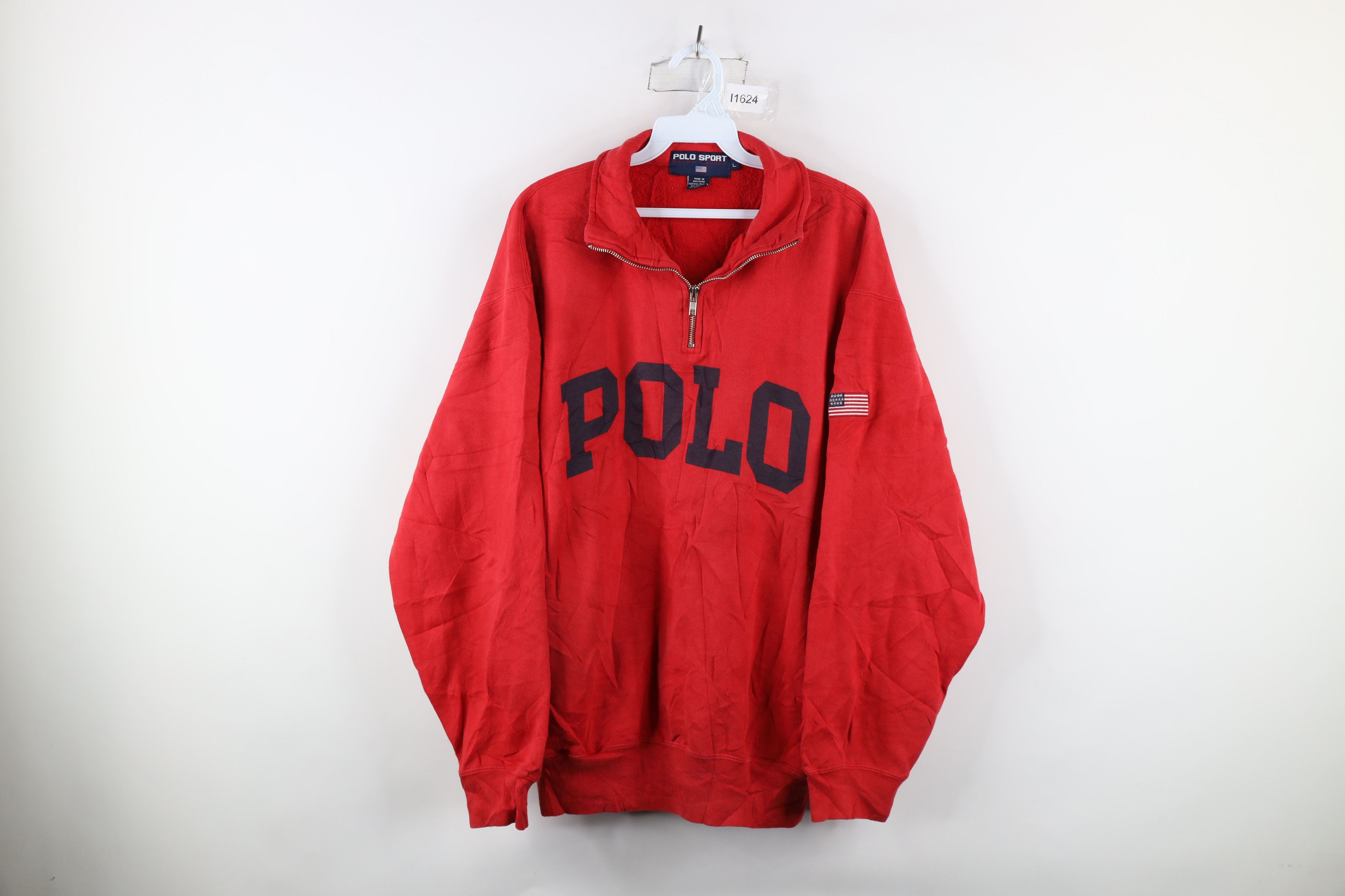 Ralph Lauren × Vintage Vintage 90s Polo Sport Ralph Lauren Half  