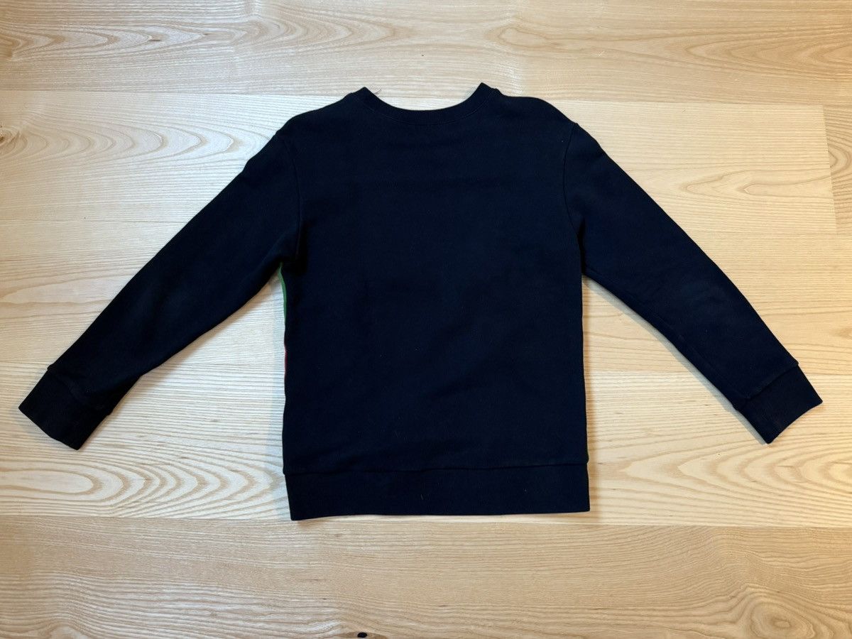 Gucci Gucci Kids Black Cotton Embroidered Sequined Logo Sweatshirt Size ONE SIZE - 2 Thumbnail