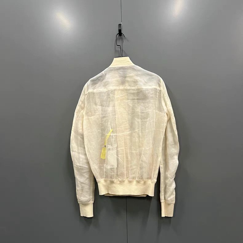 Rick Owens Rick Owens ivory light jacket Size US M / EU 48-50 / 2 - 2 Thumbnail