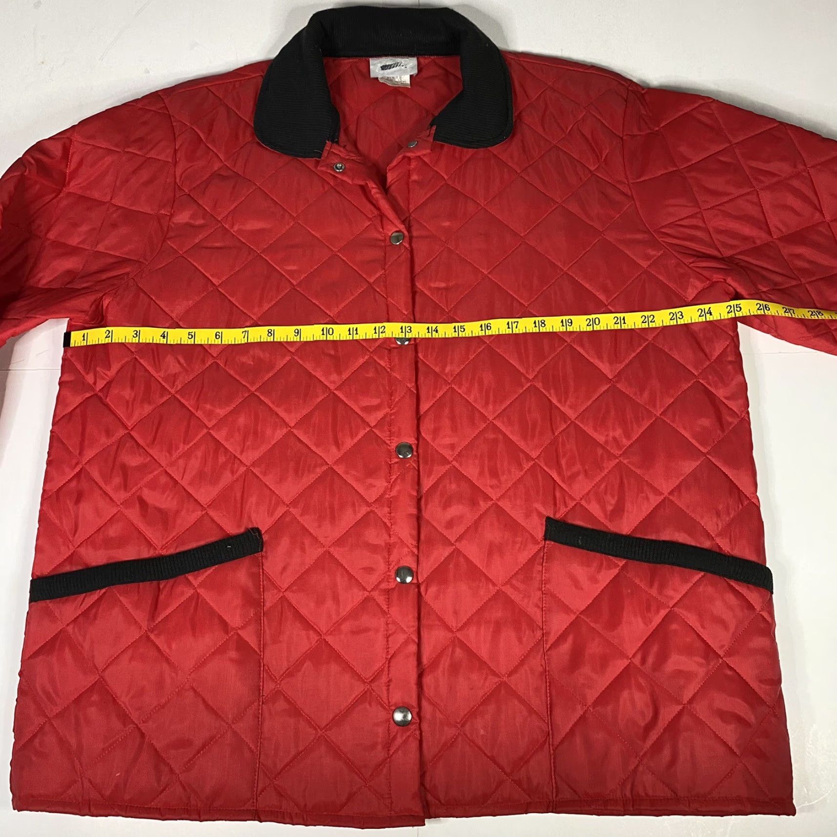 Blair VINTAGE John Blair 79’s Quilted Jacket Unisex Adults Size L Red Quilted Jacket 1970 Mens Womens Boys Girls Size US L / EU 52-54 / 3 - 6 Thumbnail