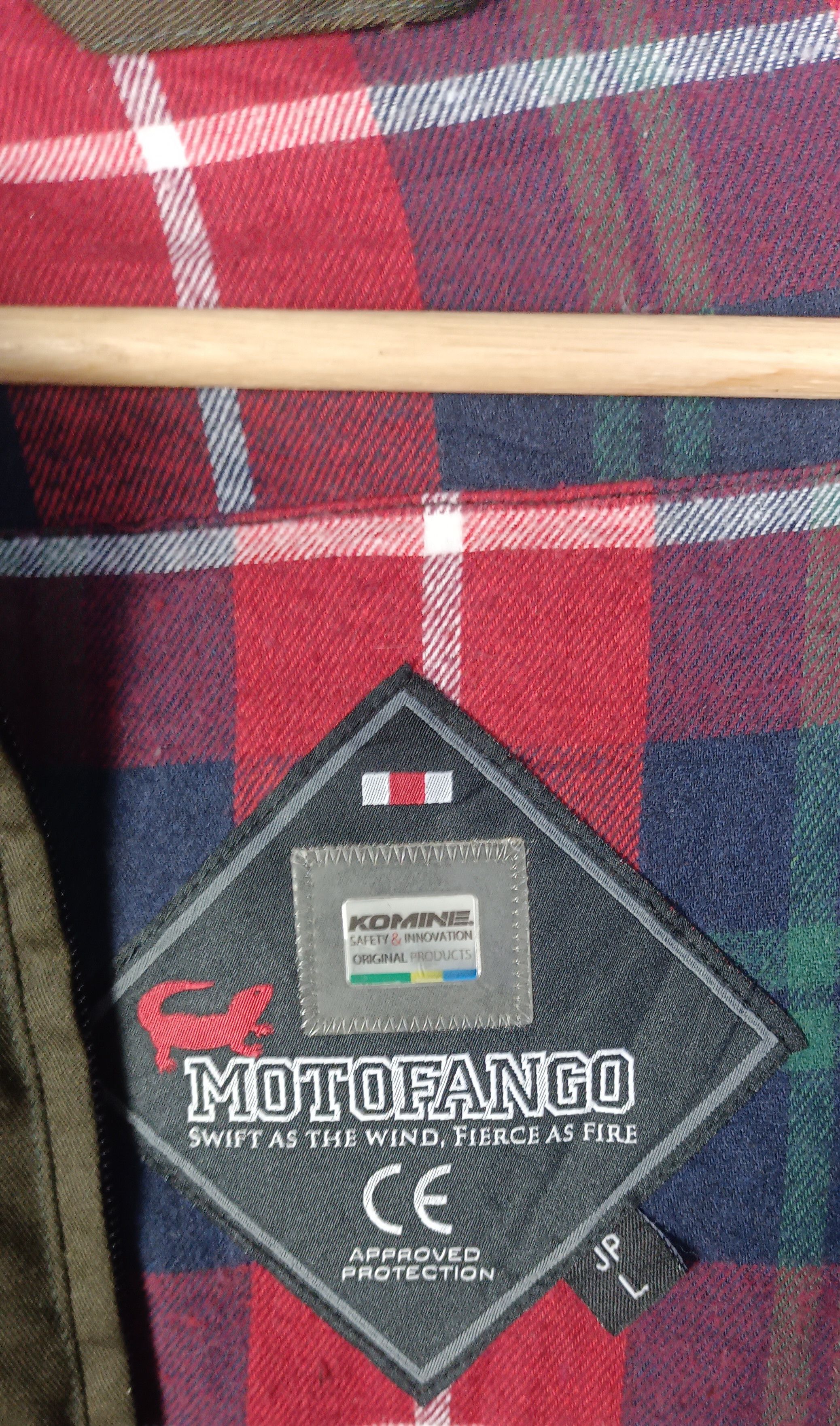 Japanese Brand KOMINE 07-591 MOTOFANGO Specialist Jacket Size US M / EU 48-50 / 2 - 16 Thumbnail