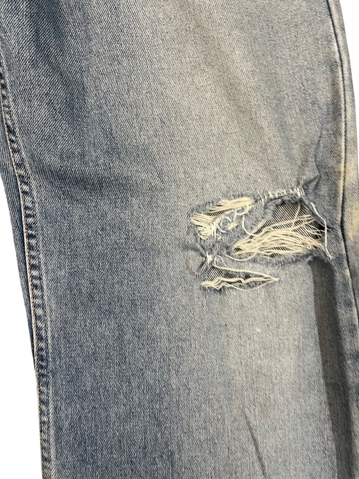 LVC × Levi's × Levi's Vintage Clothing Vintage Levi’s 529 Low Rise Straight Distressed Denim Size US 34 / EU 50 - 6 Thumbnail