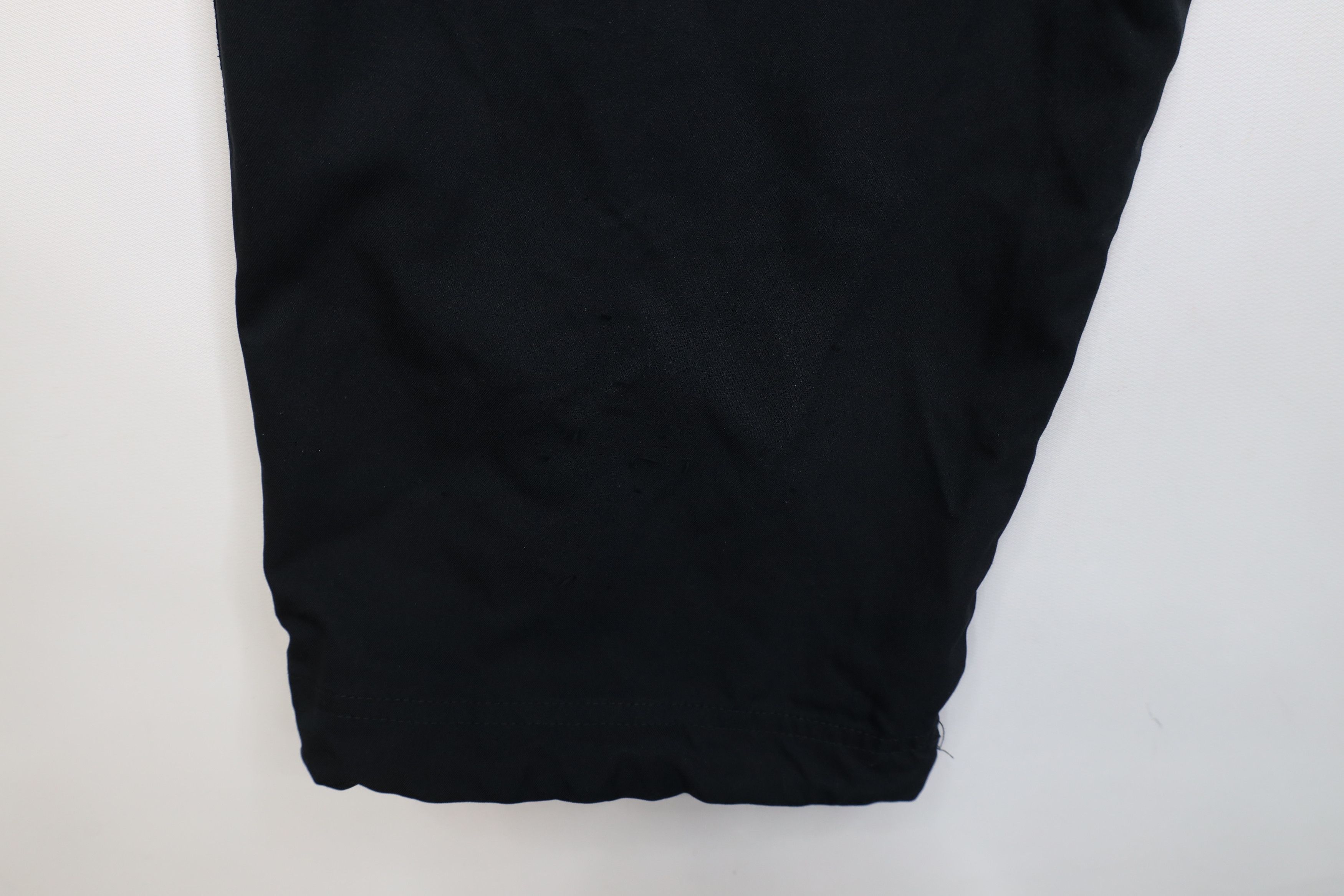 Nike Vintage Y2K Nike Distressed Wide Leg Pants Black Polyester Size US 34 / EU 50 - 15 Thumbnail