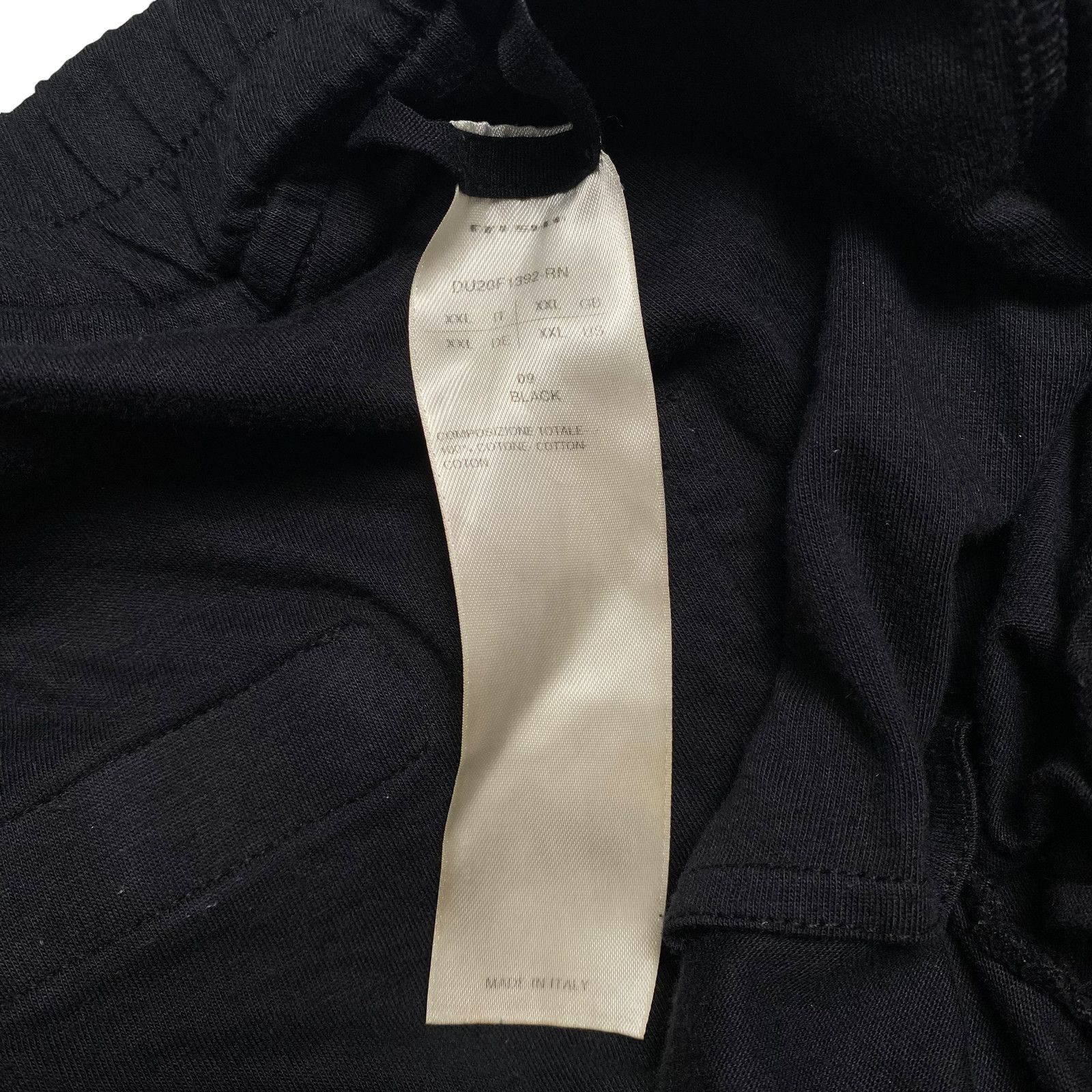 Rick Owens Rick Owens Black Darkshdw Joggers Size US 38 / EU 54 - 6 Thumbnail