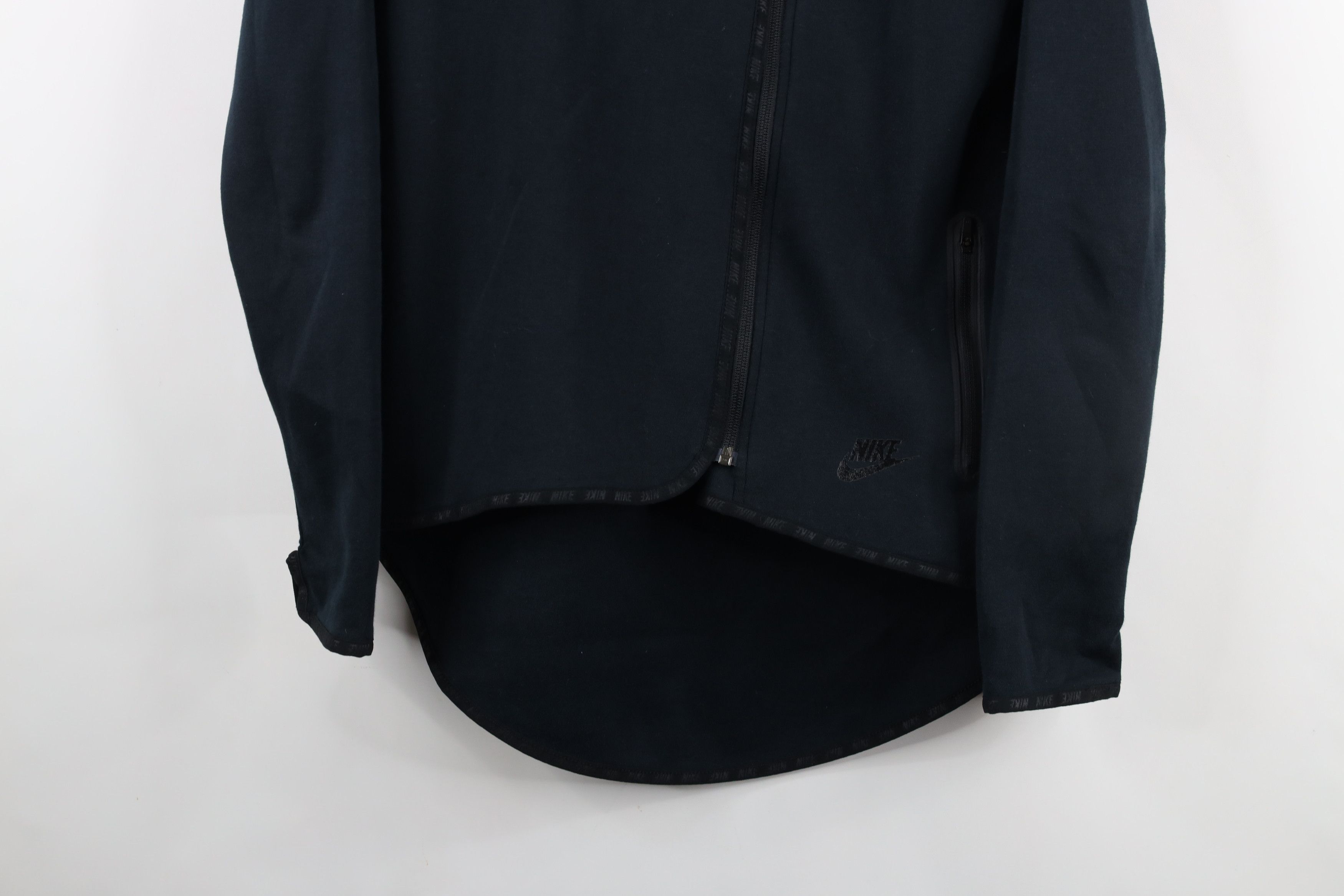 Nike × Vintage Nike Sportswear Tech Fleece Full Zip Hooded Cape Jacket Size S / US 4 / IT 40 - 3 Thumbnail