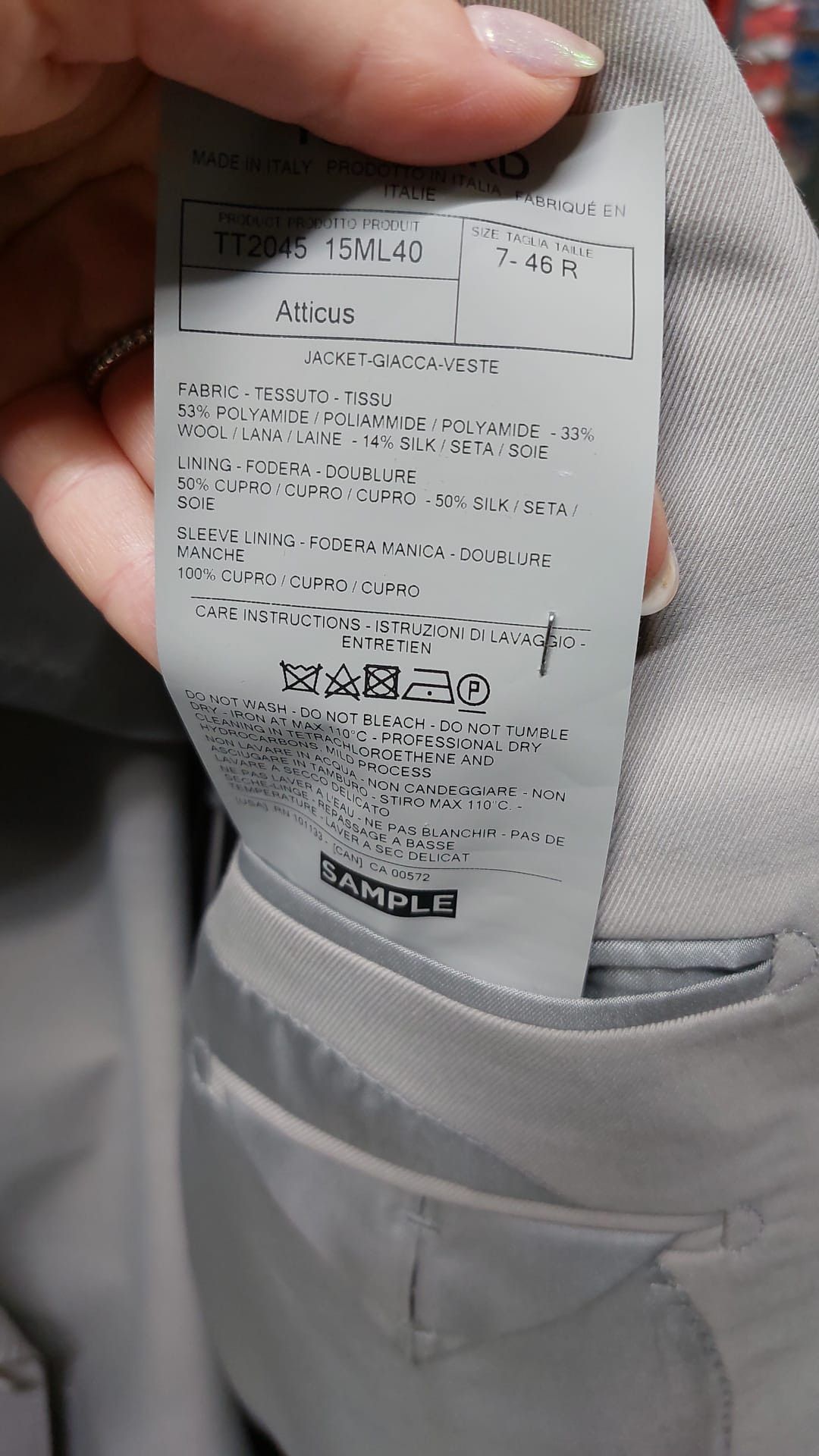 Tom Ford o1loc1c0824 15ML40SZ Atticus Jacket in Ivory Size US S / EU 44-46 / 1 - 2 Thumbnail