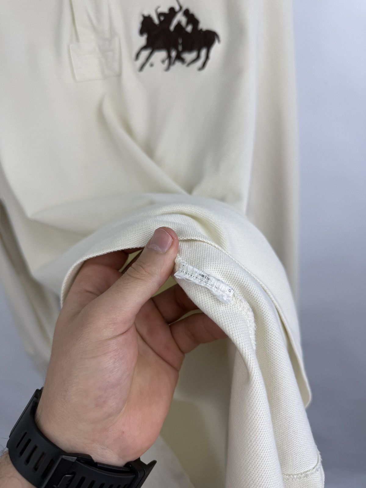 Ralph Lauren 🇺🇸 Vintage 90s Ralph Lauren Polo Long Sleeve Retro Rare Size US M / EU 48-50 / 2 - 8 Thumbnail