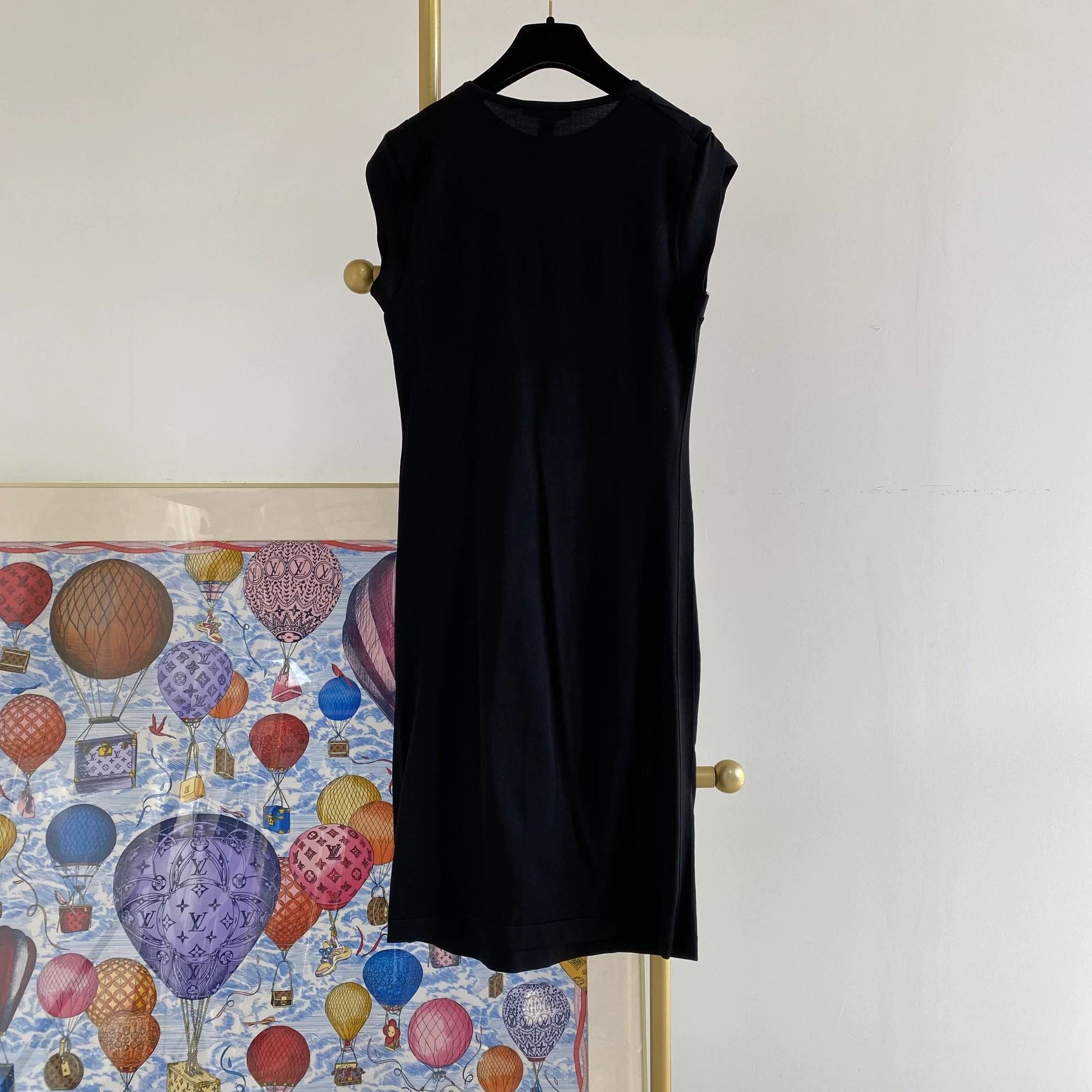 Louis Vuitton Louis Vuitton Sleeveless Black Dress XS Size XS / US 0-2 / IT 36-38 - 2 Thumbnail