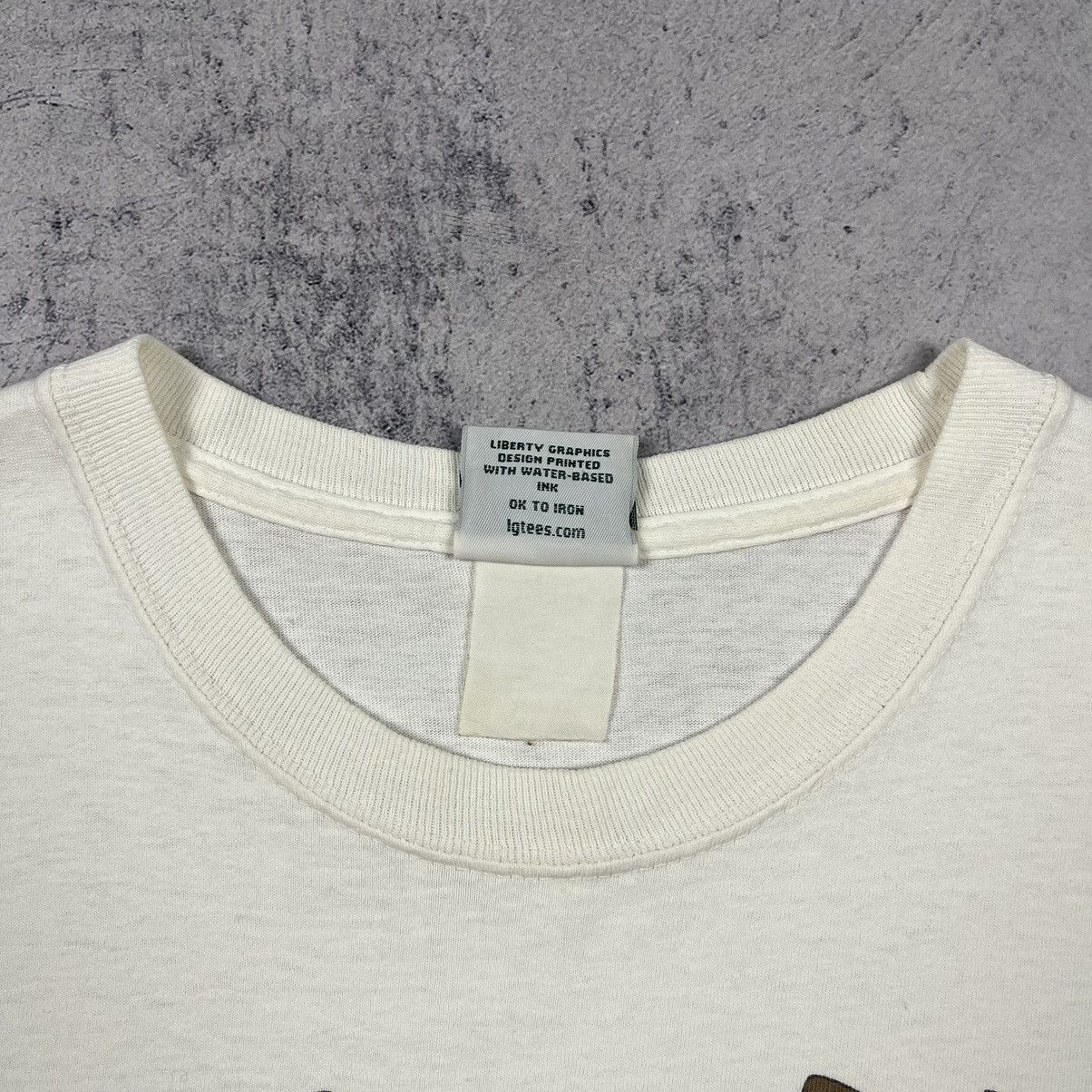 Vintage Vintage Liberty Graphics paddle art tee 1995 Size US L / EU 52-54 / 3 - 6 Thumbnail