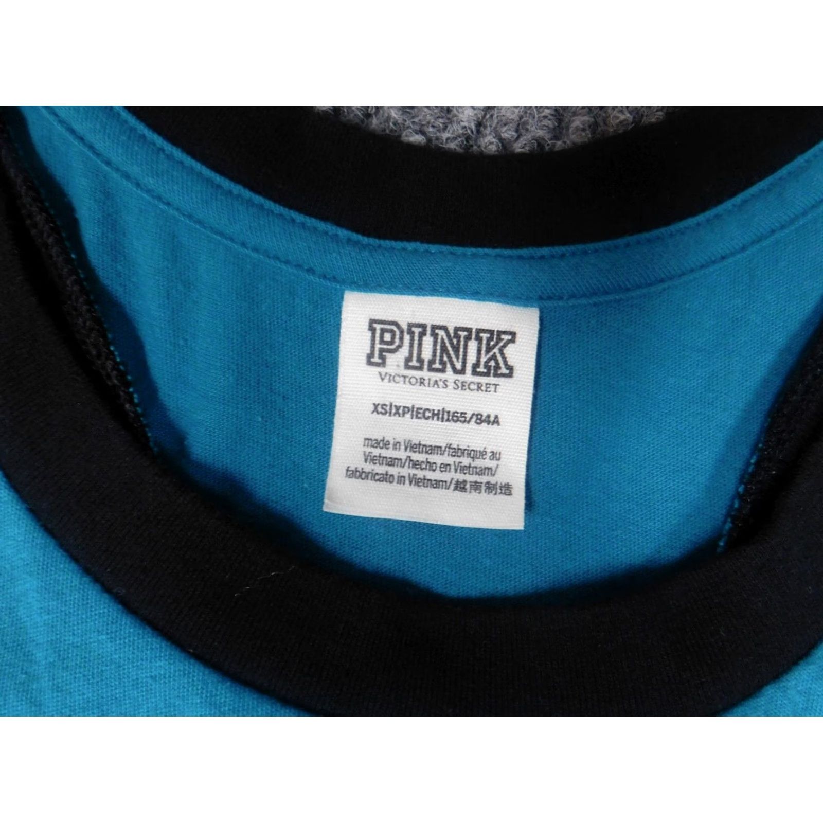 Pinko VINTAGE? No — Viictoria Secret Pink Shirt Blouse Womens XS Green Crew Neck Sleeveless Cotton Polyester Button Casual Basic Classic Breathable Regular Size XS / US 0-2 / IT 36-38 - 4 Thumbnail