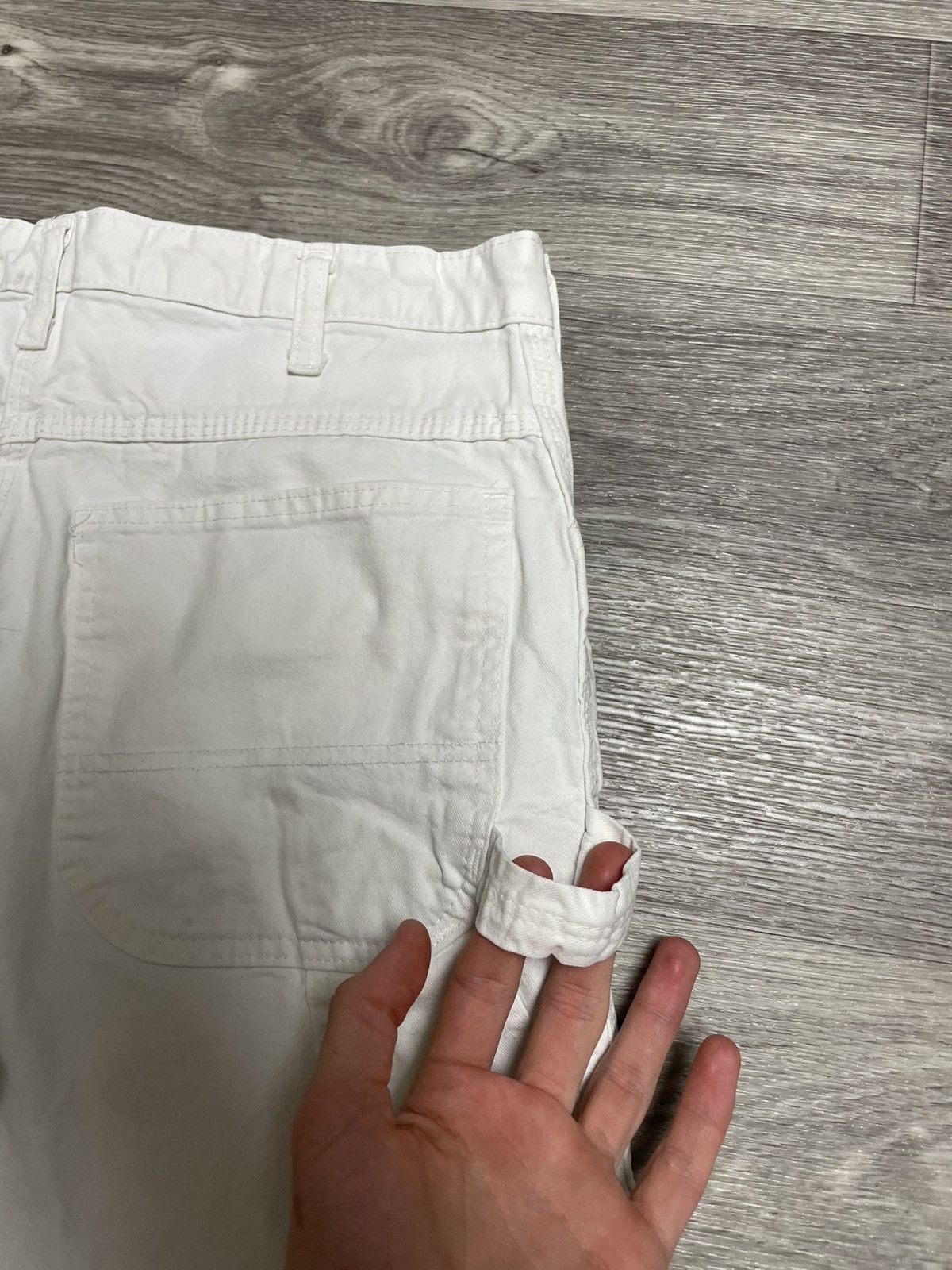 Dickies Vintage Dickies White Carpenter Pants SK8 Y2K Streetwear Size US 32 / EU 48 - 21 Thumbnail