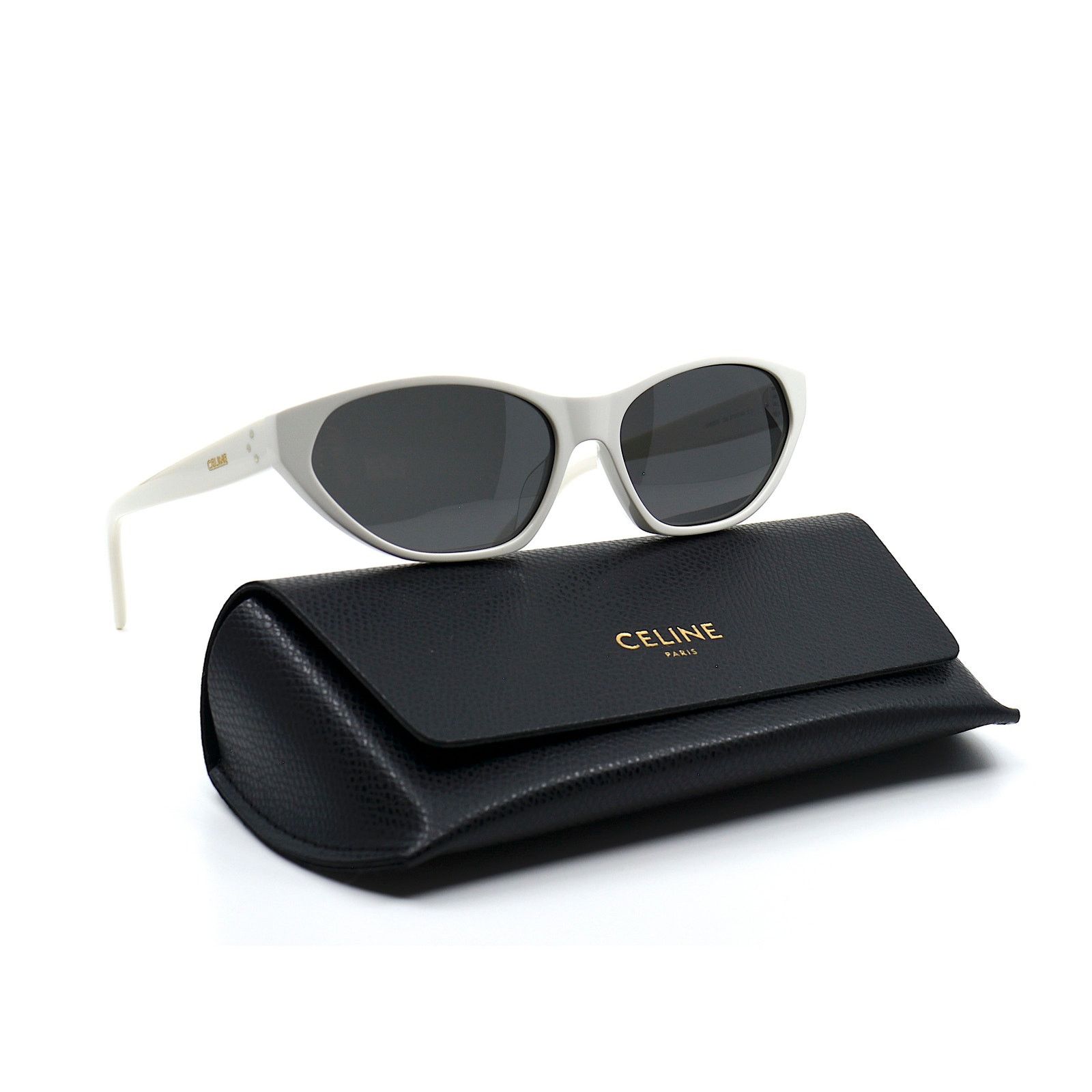 Celine NEW CELINE PARIS CL40251U 25A WHITE GREY SUNGLASSES Size ONE SIZE - 1 Thumbnail