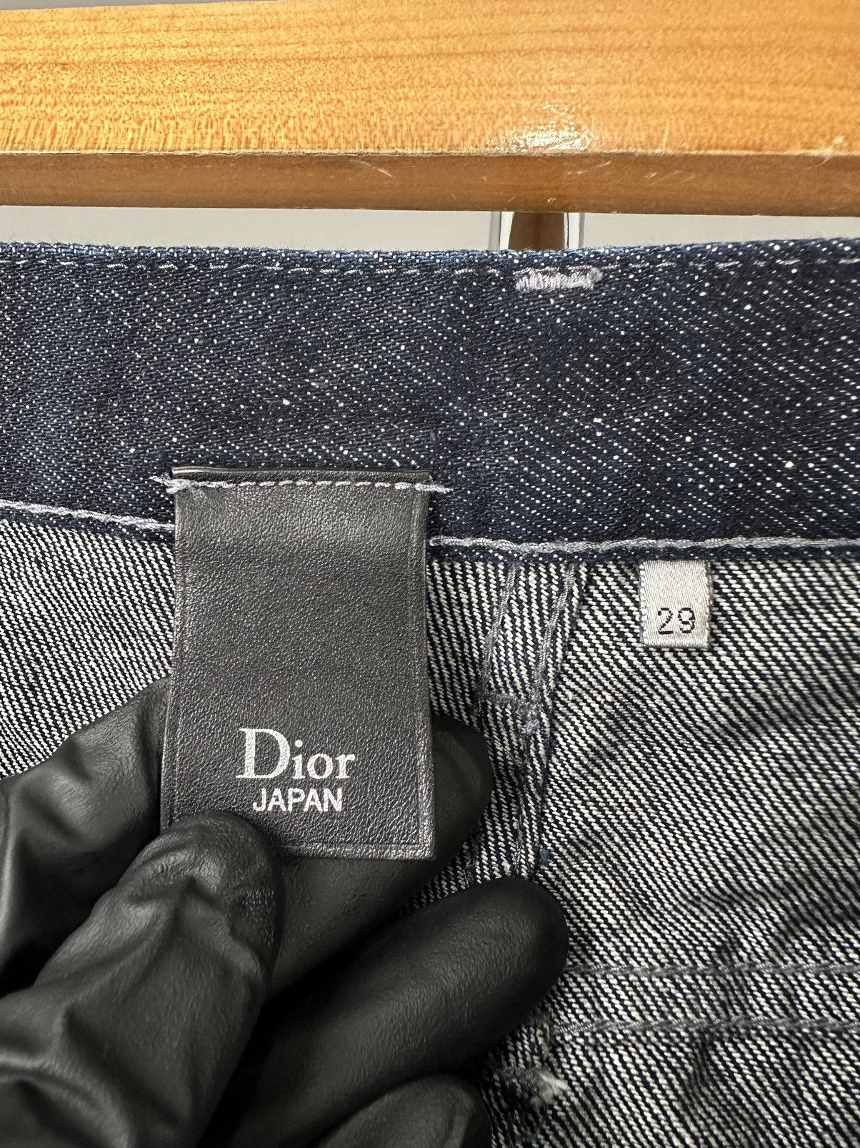 Dior Homme - Hedi Slimane - Indigo Denim Jeans Button fly.