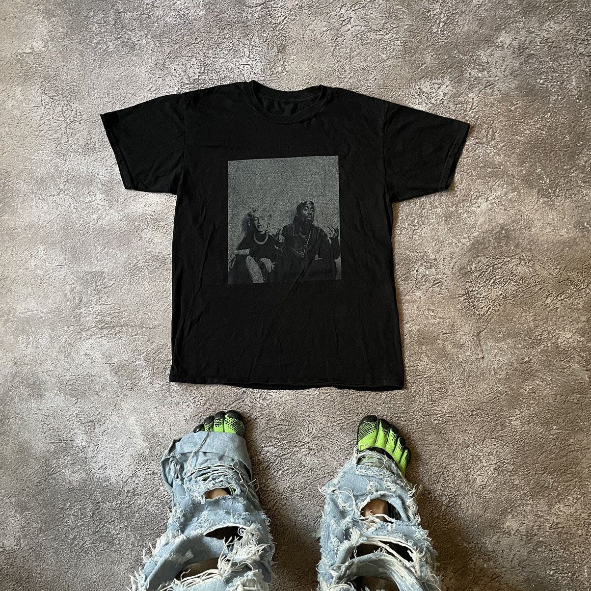 Band Tees Vintage Y2K 2PAC MARILYN MONROE FACE Psycho SKELETON 90S Size US M / EU 48-50 / 2 - 1 Thumbnail