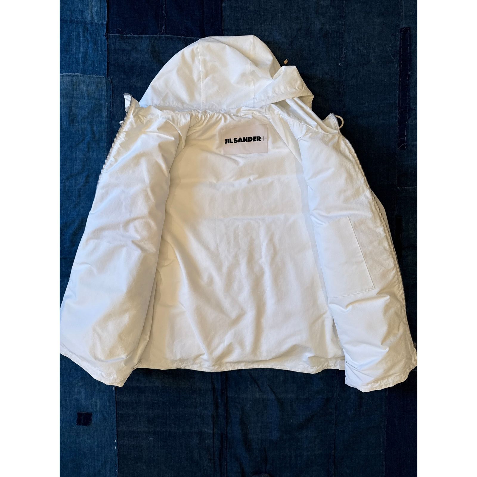 Jil Sander $3,950 Jil Sander White/Beige Layered Jacket/Vest - L Size US L / EU 52-54 / 3 - 2 Thumbnail