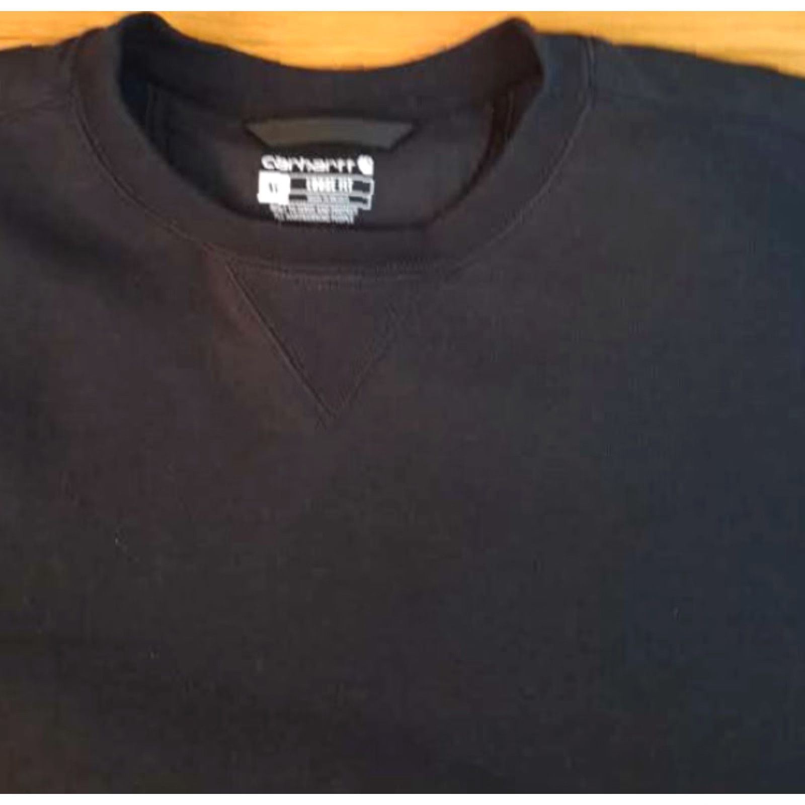Carhartt VINTAGE Carhartt Sweatshirt Loose Fit Black XL Unisex Adults Pullover Heavy Work Gear X-Large Size US XL / EU 56 / 4 - 3 Thumbnail