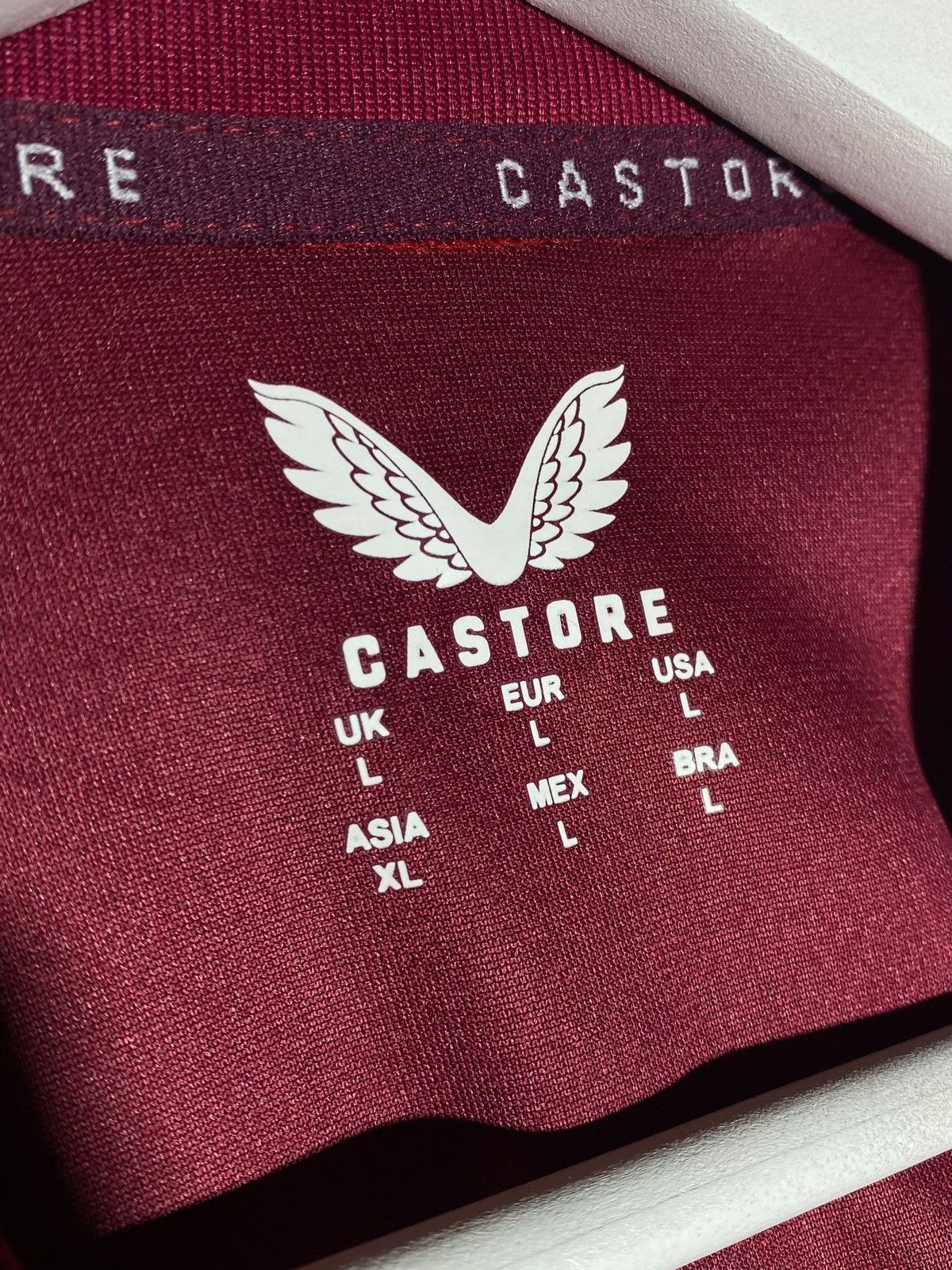 Other 🔥 00s ASTON VILLA JERSEY Y2K CASTOR BLOKECORE ESSENTIAL L Size US L / EU 52-54 / 3 - 12 Thumbnail