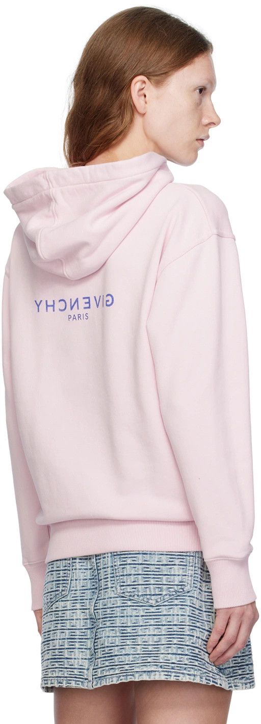 Givenchy o1srvl11e0326 Printed Hoodie in Pink Size XL / US 12-14 / IT 48-50 - 3 Thumbnail