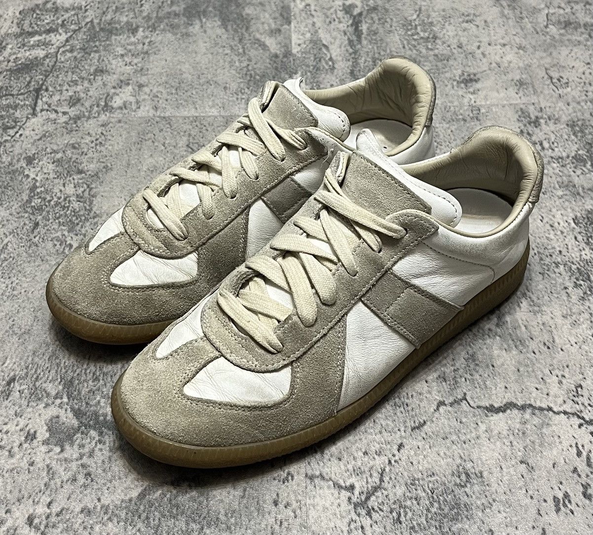 Maison Margiela Gats Low Top Sneakers White