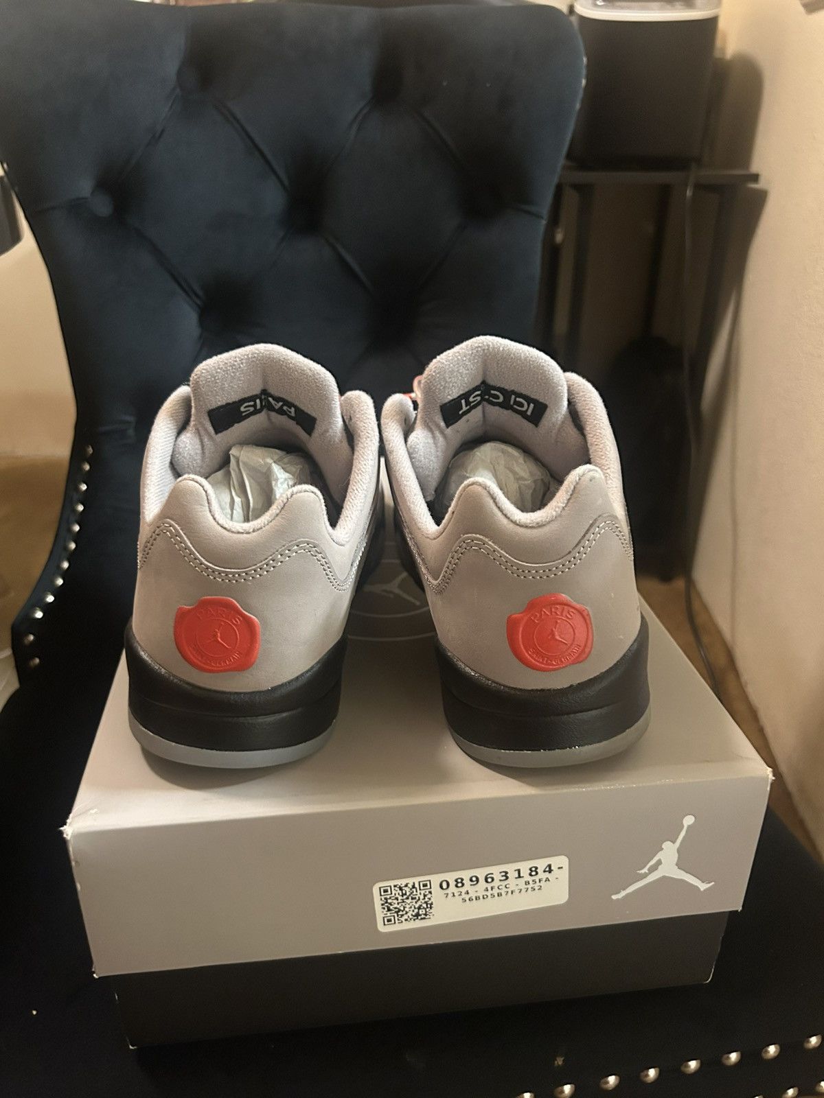 Jordan Brand Jordan 5 Low PSG “Paris Saint Germain” Size US 10.5 / EU 43-44 - 4 Thumbnail