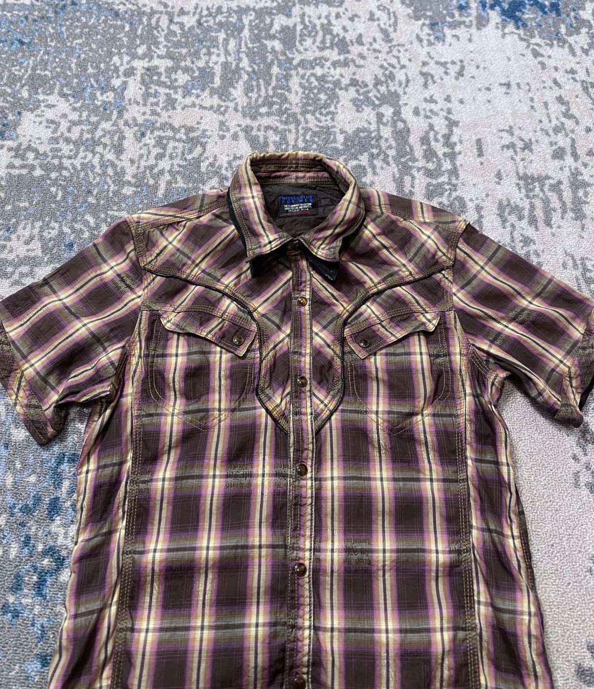 Nicole Club Nicole Club For Men Double Collar Shirt Size US M / EU 48-50 / 2 - 3 Thumbnail