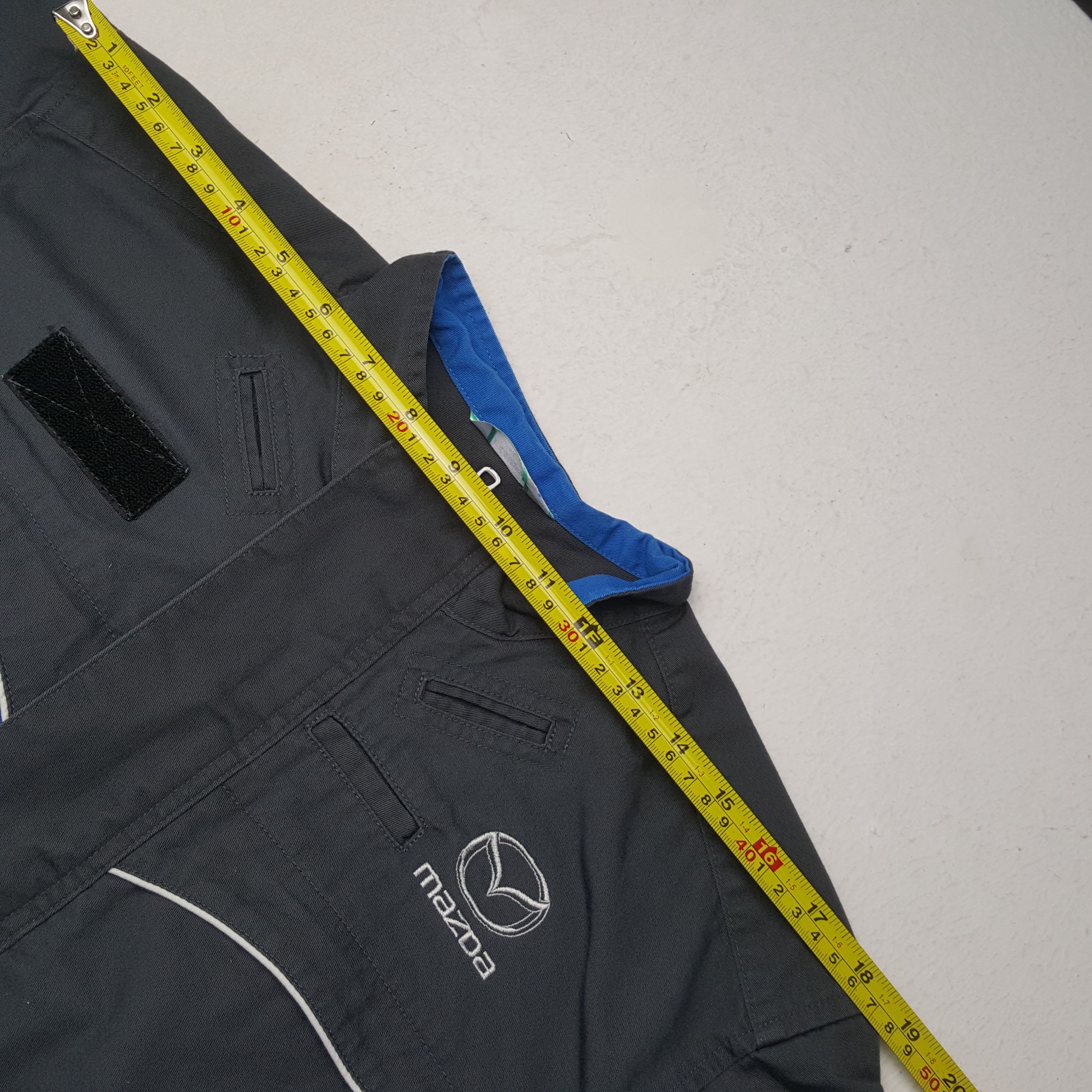Japanese Brand Vintage Mazda Japan Motorsport Racing Team Coverall RR18 Size US M / EU 48-50 / 2 - 10 Thumbnail