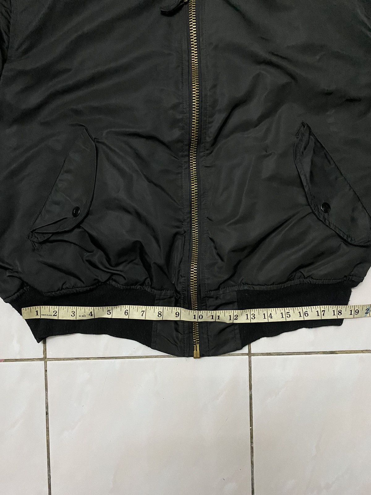 Alpha Industries × Vintage Alpha Industries Bomber Jacket MA-1 Size US L / EU 52-54 / 3 - 12 Thumbnail