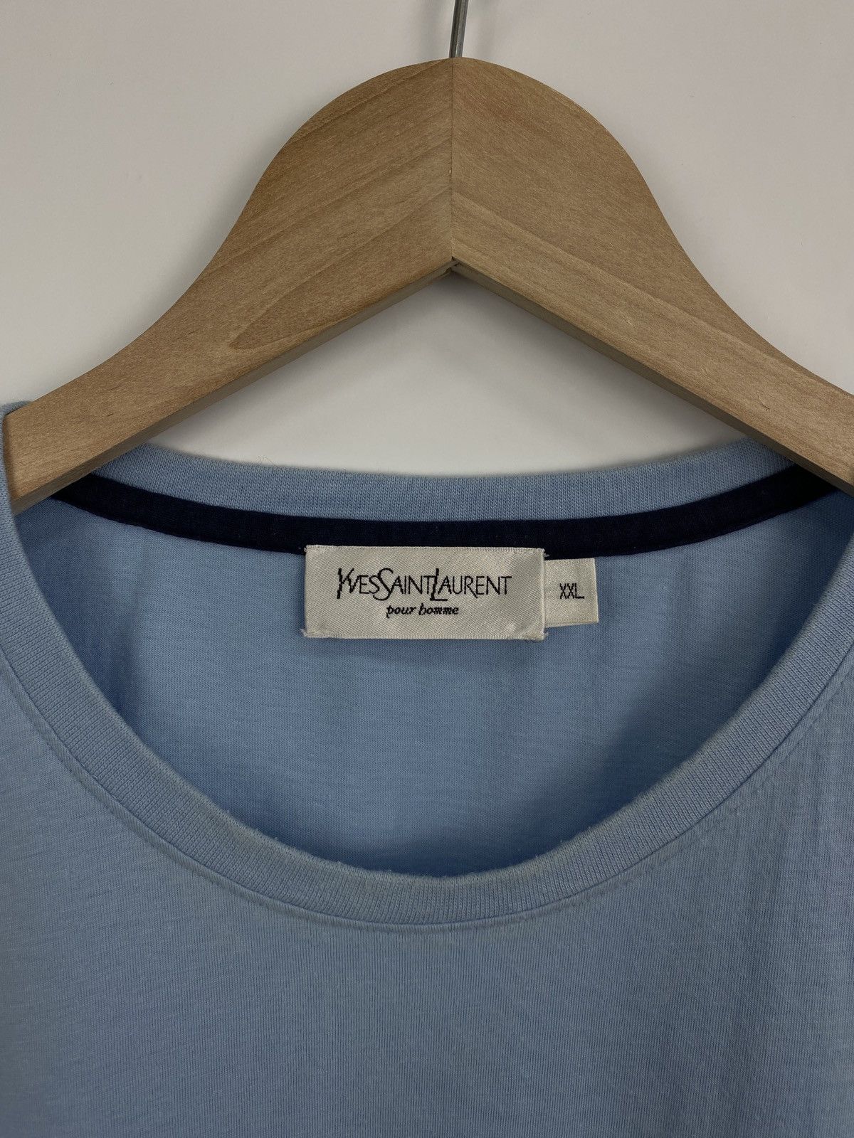 Vintage × Yves Saint Laurent Vintage 90s Yves Saint Laurent YSL t-shirt rare retro Y2K Size US XL / EU 56 / 4 - 5 Thumbnail