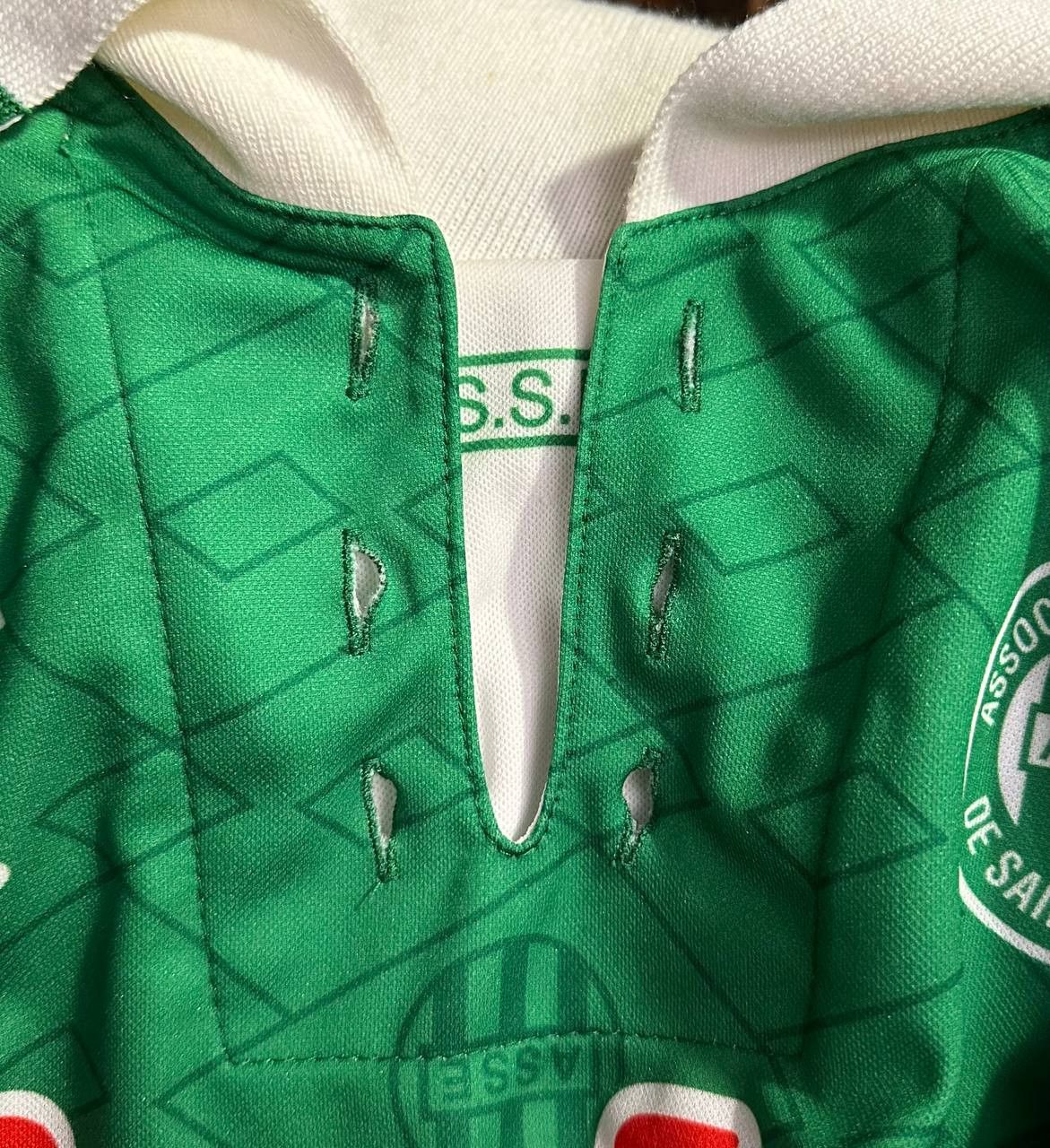 AS Saint-Etienne FRANCE VINTAGE 1994/95 FOOTBALL SHIRT LOTTO
