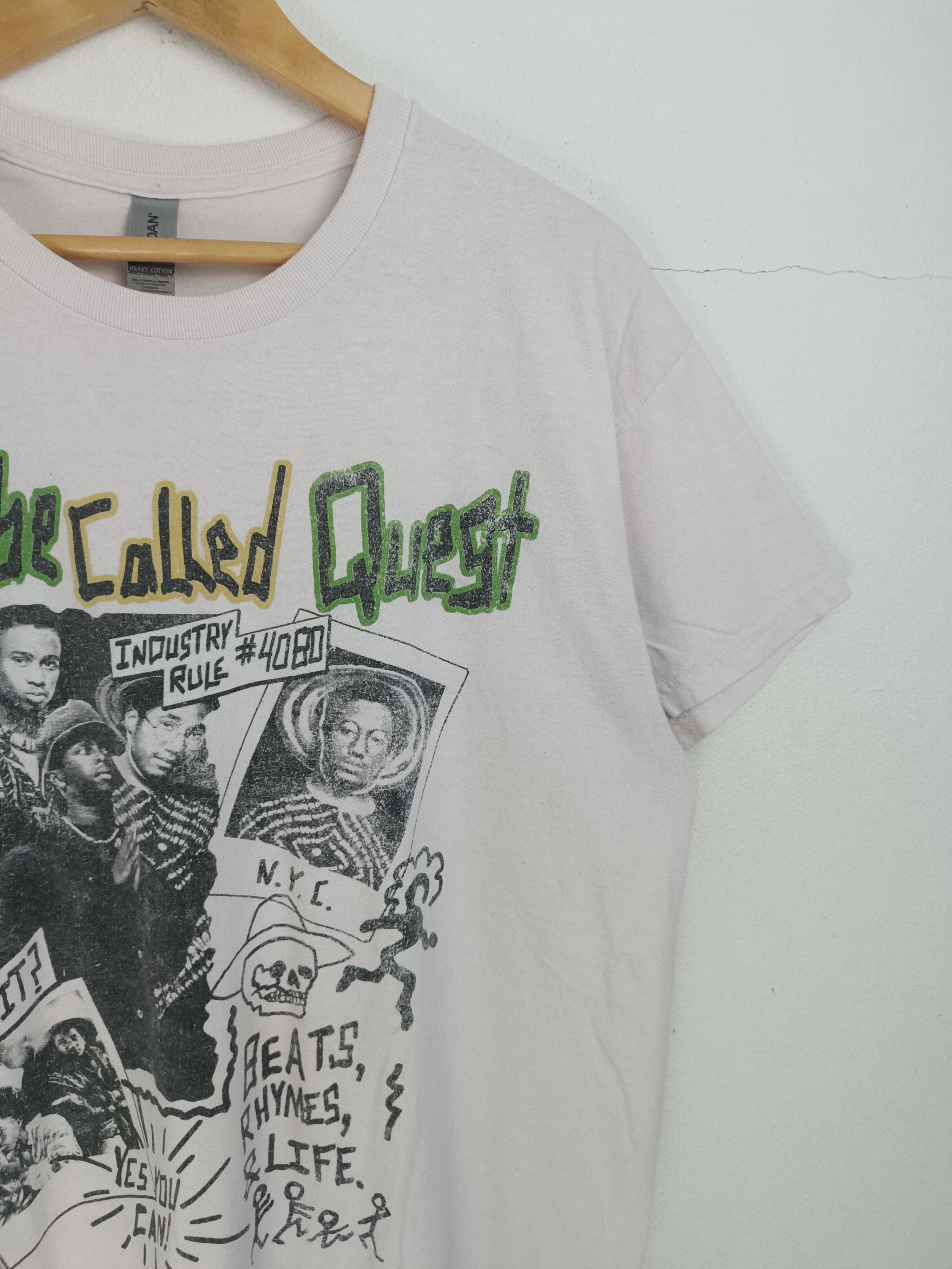 Rap Tees VINTAGE A TRIBE CALLED QUEST FADED TEE wutang nwa dre Size US L / EU 52-54 / 3 - 6 Thumbnail