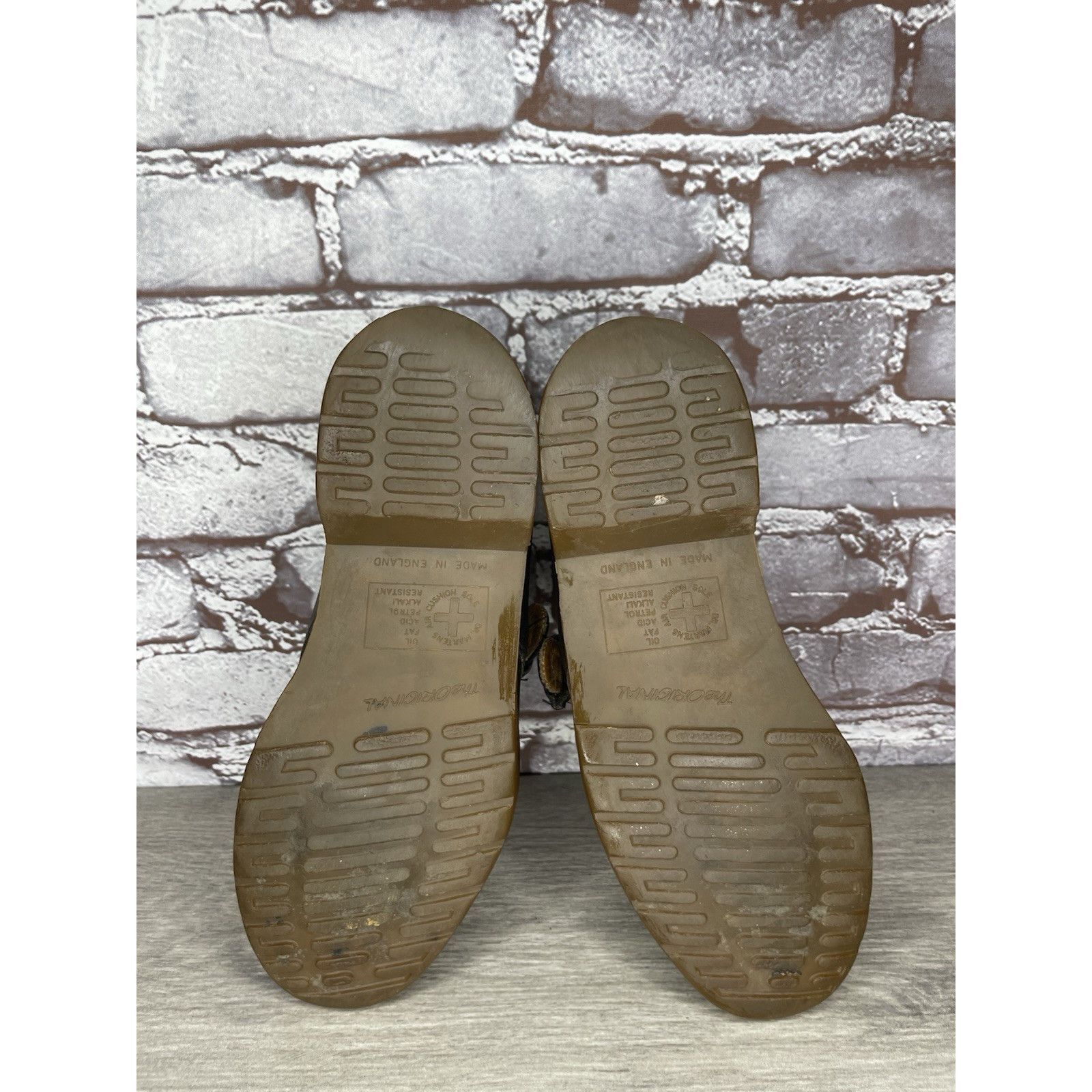 Dr. Martens VTG Dr. Martens Brown Leather Monk Strap Loafer England Shoe Size US 5 / IT 35 - 21 Thumbnail