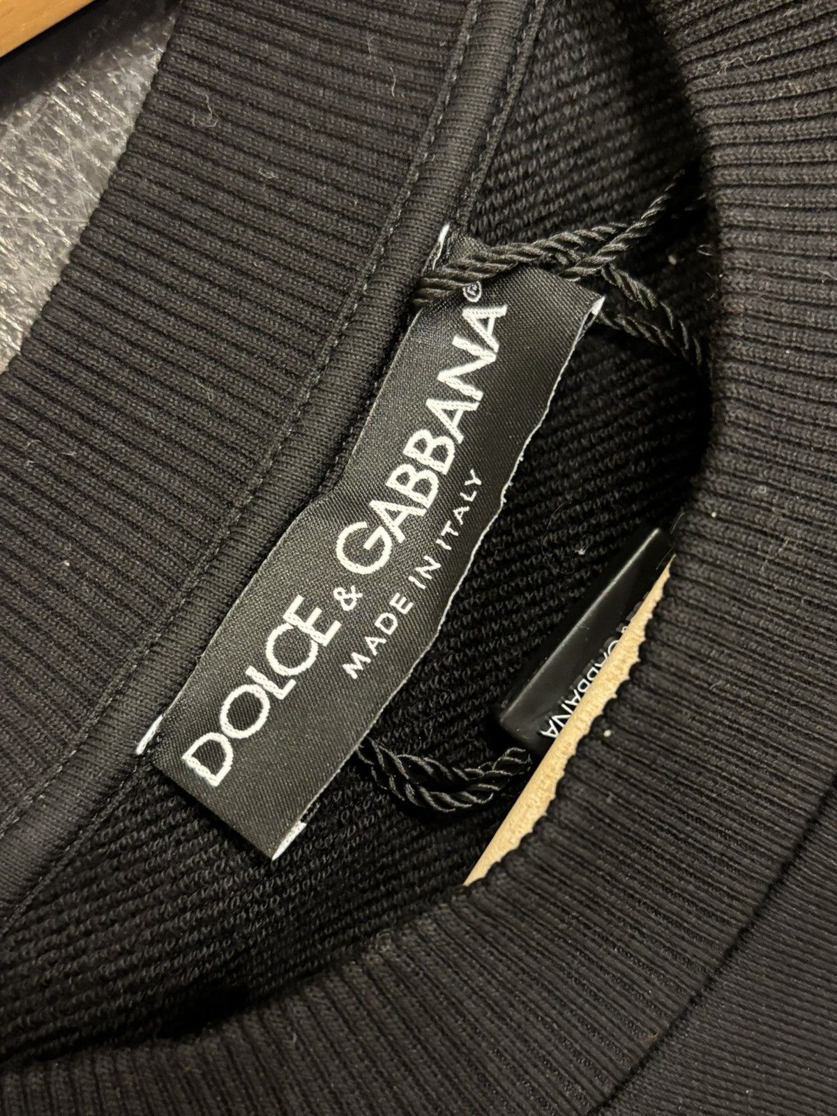 Dolce & Gabbana Dolce & Gabbana Crown Crewneck - Black Size US M / EU 48-50 / 2 - 3 Thumbnail
