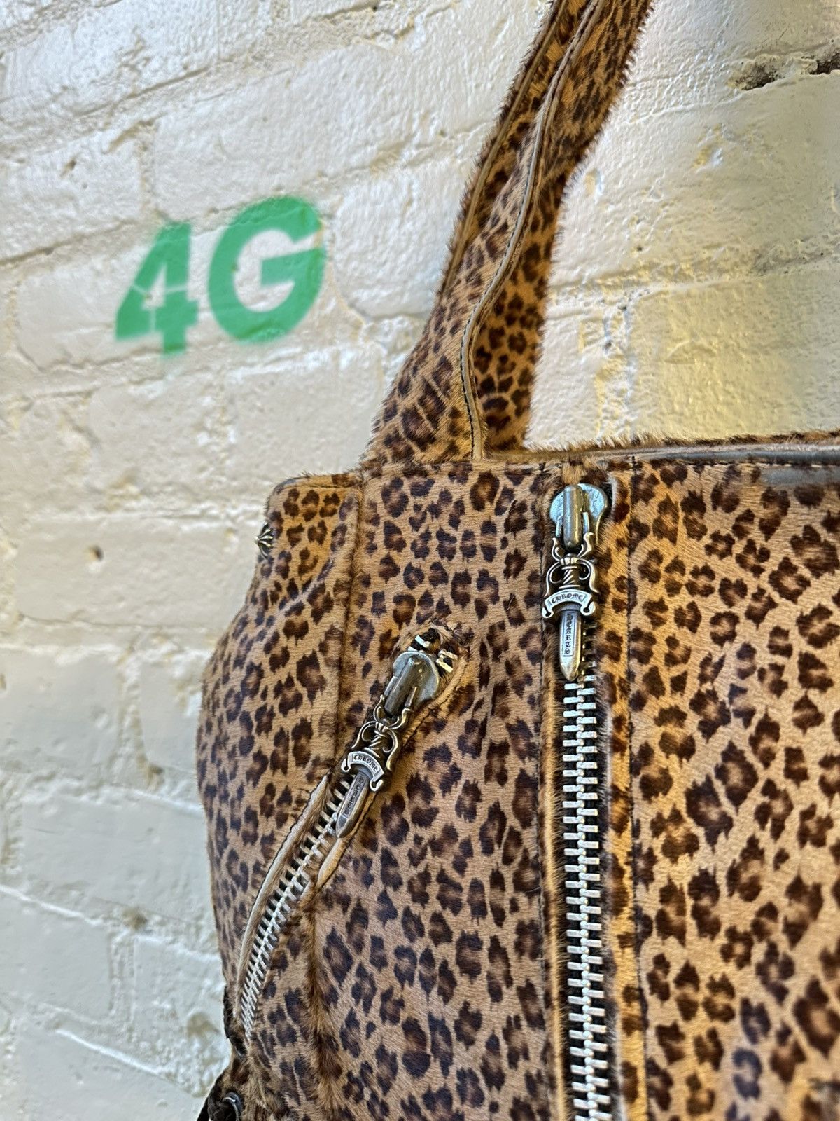 Chrome Hearts CHROME HEARTS CHEETAH JJ DEAN BAG Size ONE SIZE - 7 Thumbnail