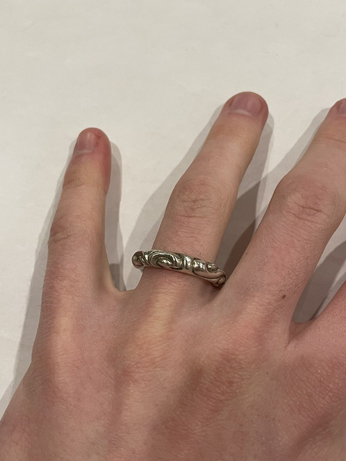 Chrome Hearts Scroll Ring | Grailed