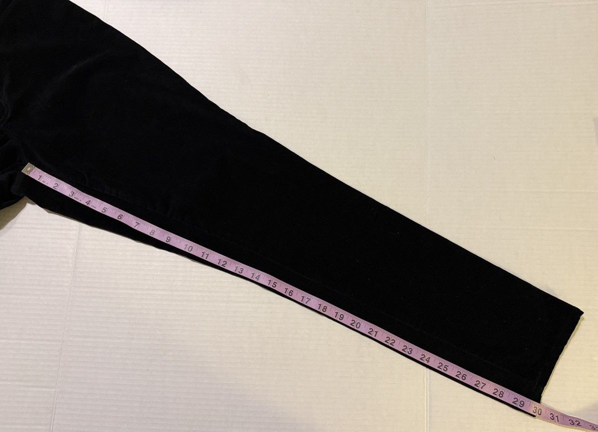 Lands' End Lands’ End Blue Corduroy & Black Velvet Pant Slim Size 8 Size 30" / US 8 / IT 44 - 9 Thumbnail