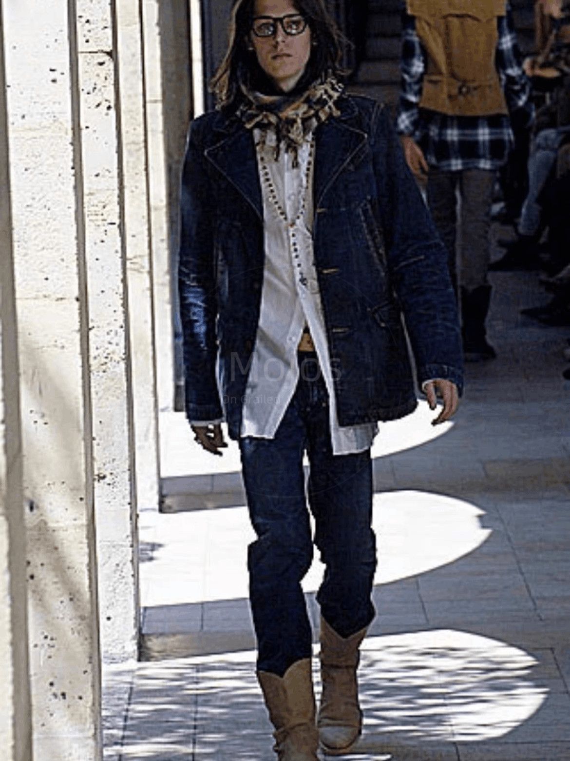 Number (N)ine Sz 2 Number Nine 07SS About a Boy Denim Fur Jacket Size US M / EU 48-50 / 2 - 2 Thumbnail