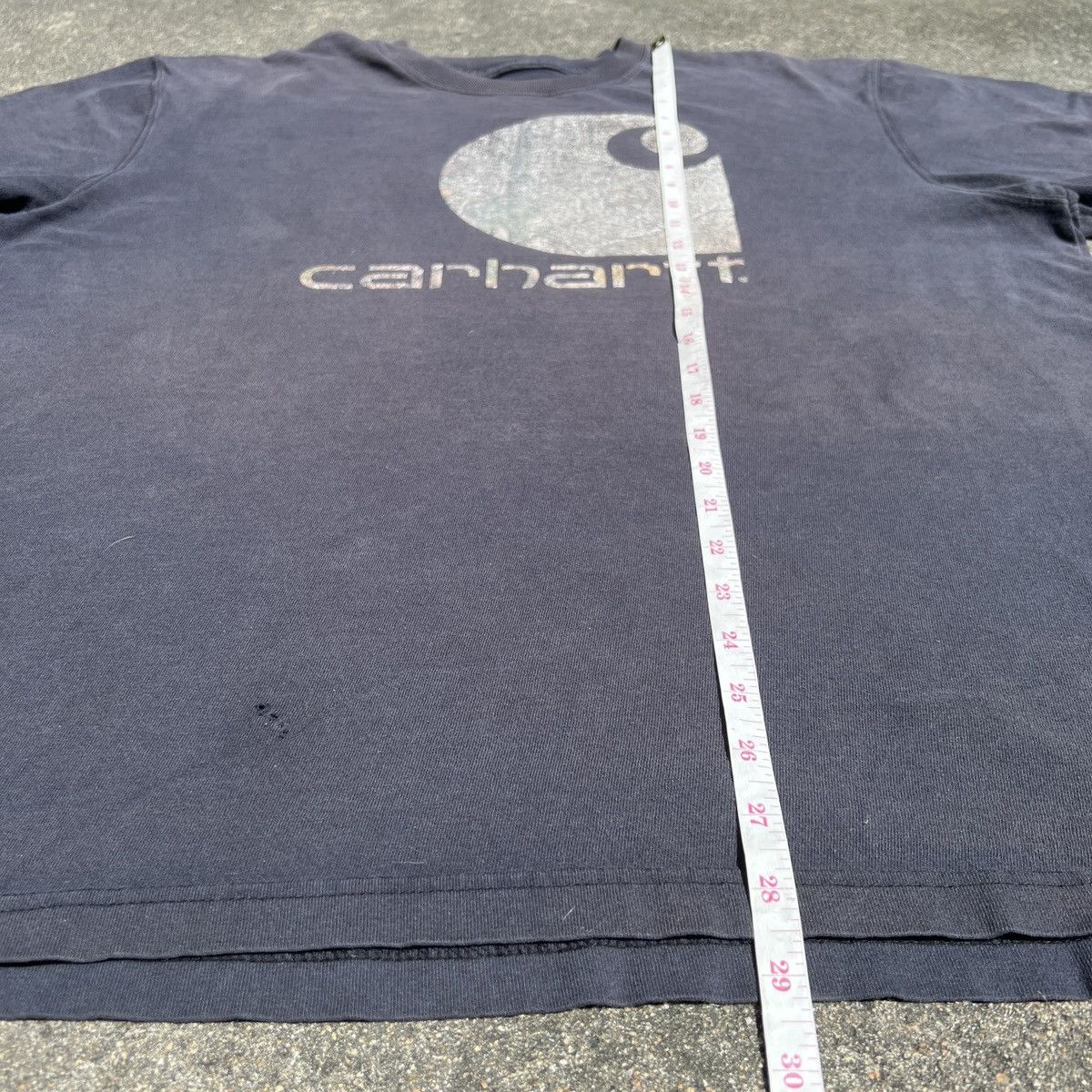 Carhartt Carhartt Logo Tee L Faded Thrashed Size US L / EU 52-54 / 3 - 9 Thumbnail