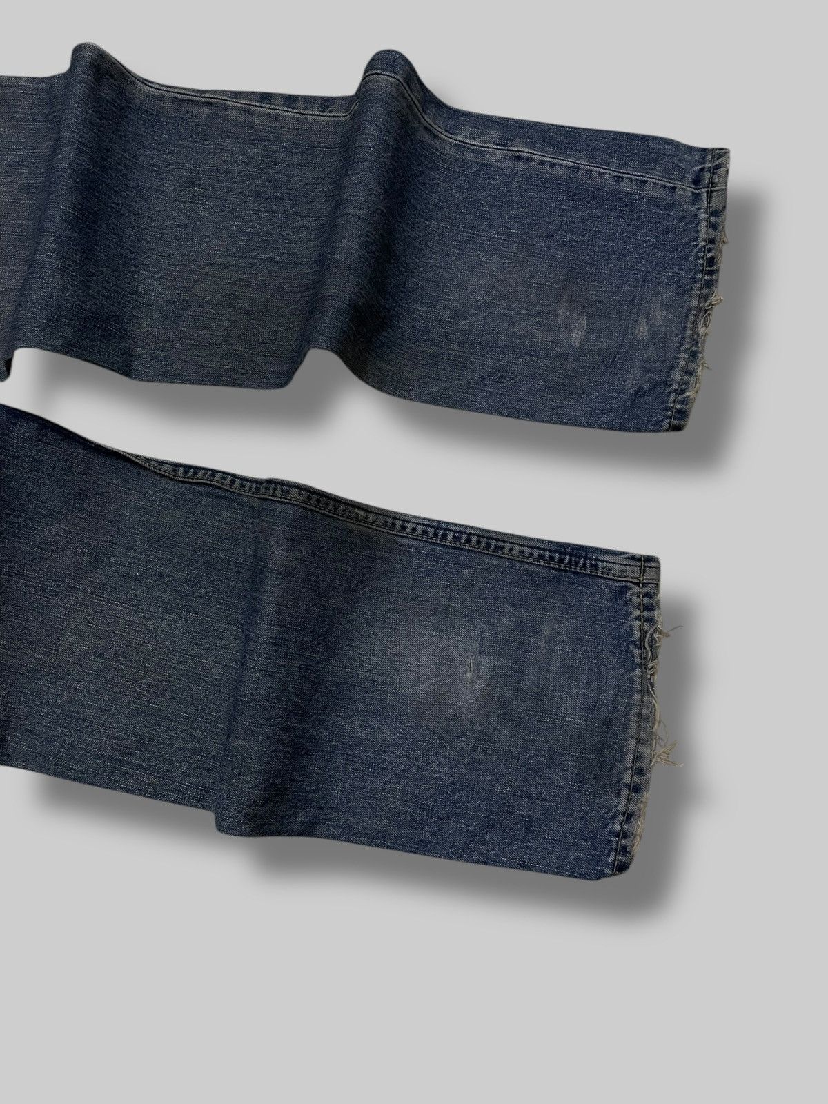Levi's Vintage Clothing Vintage 1990s Designer Original Levis 502 Distressed Denim Size US 29 - 13 Thumbnail