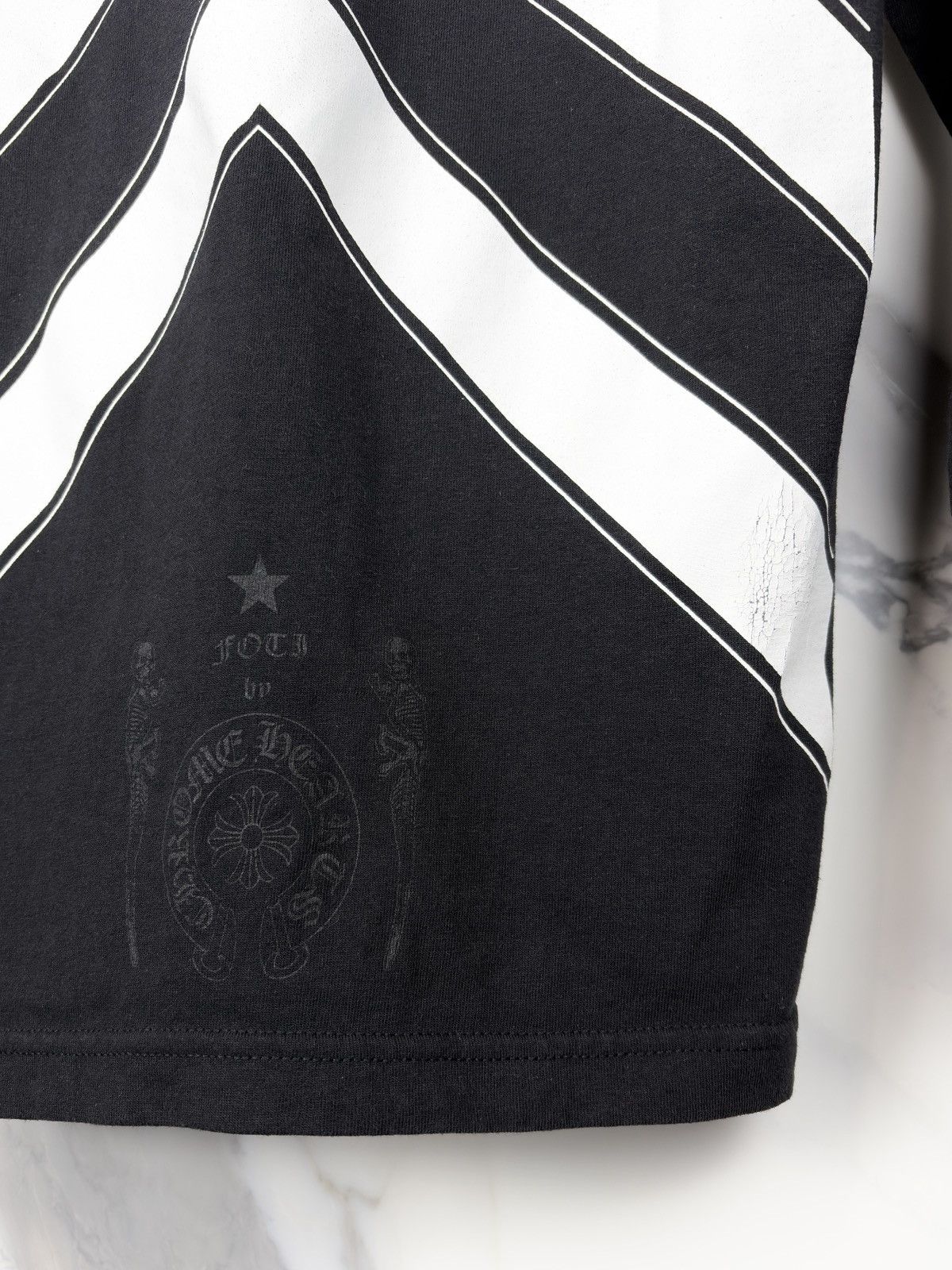 Chrome Hearts Chrome Hearts Vintage Foti Skull Astronaut Longsleeve Tshirt Size US S / EU 44-46 / 1 - 5 Thumbnail