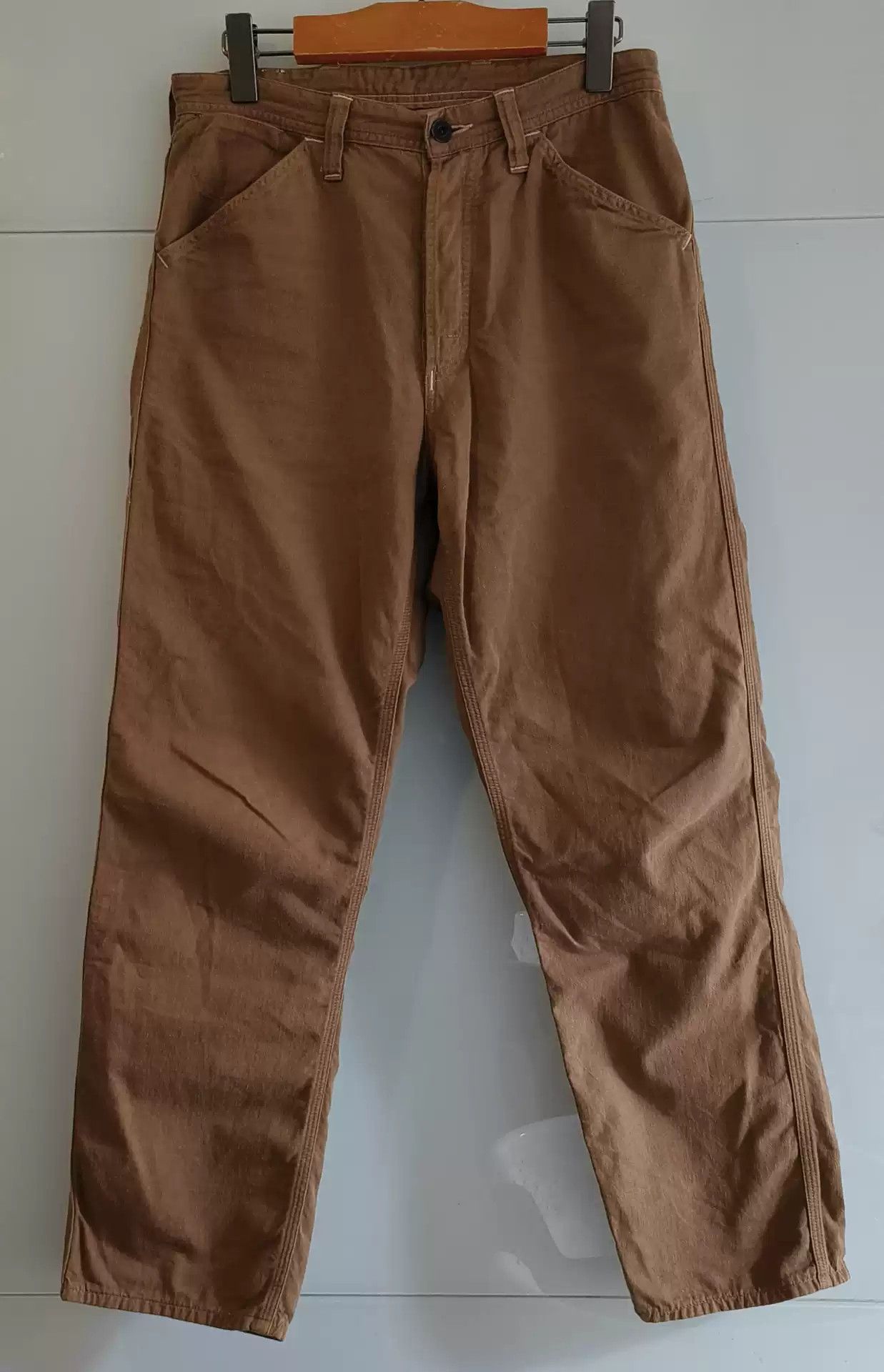 FREEWHEELERS vintage overalls Paris buckle vintage casual pants thin spring and autumn style