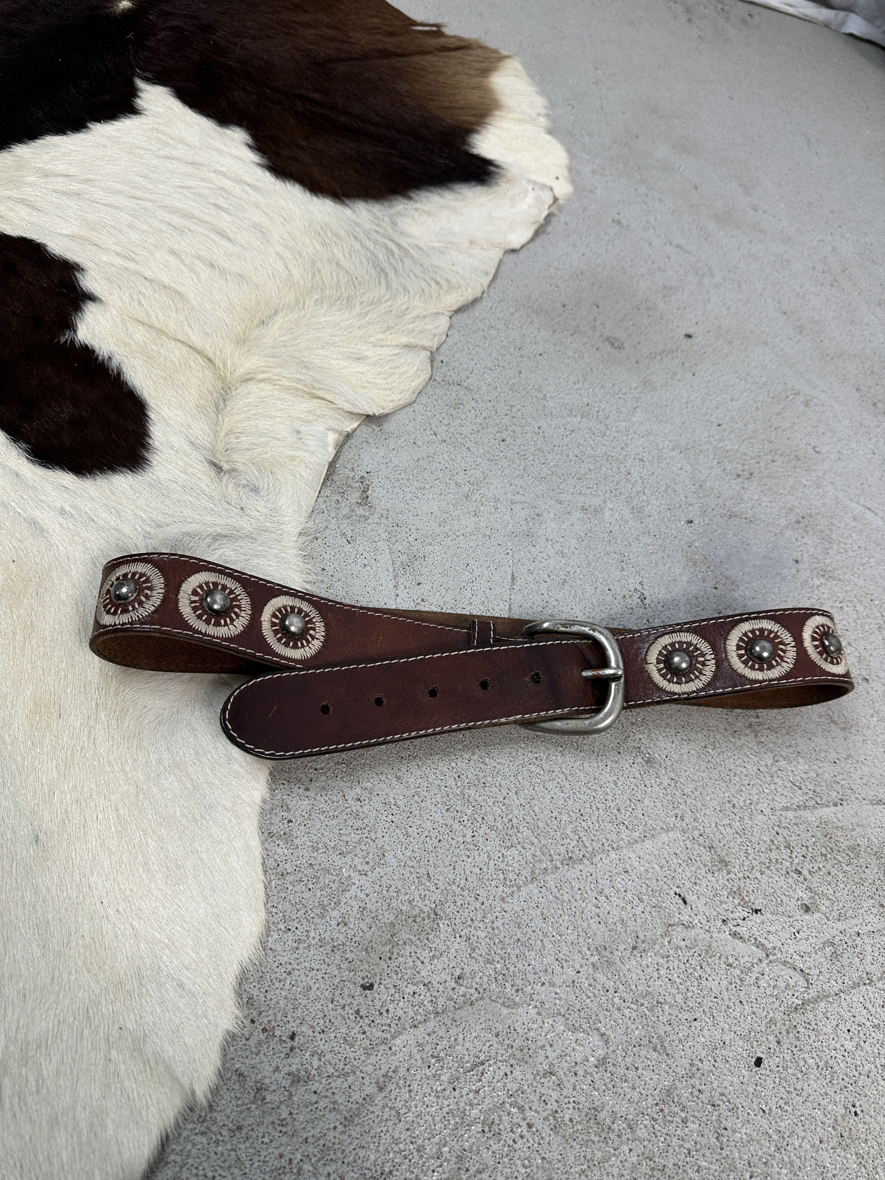 Vintage Vintage Western Studded Belt Size ONE SIZE - 1 Thumbnail