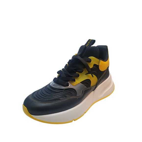 o1mj1ld1sgn0324 Sneakers in Black Yellow Green
