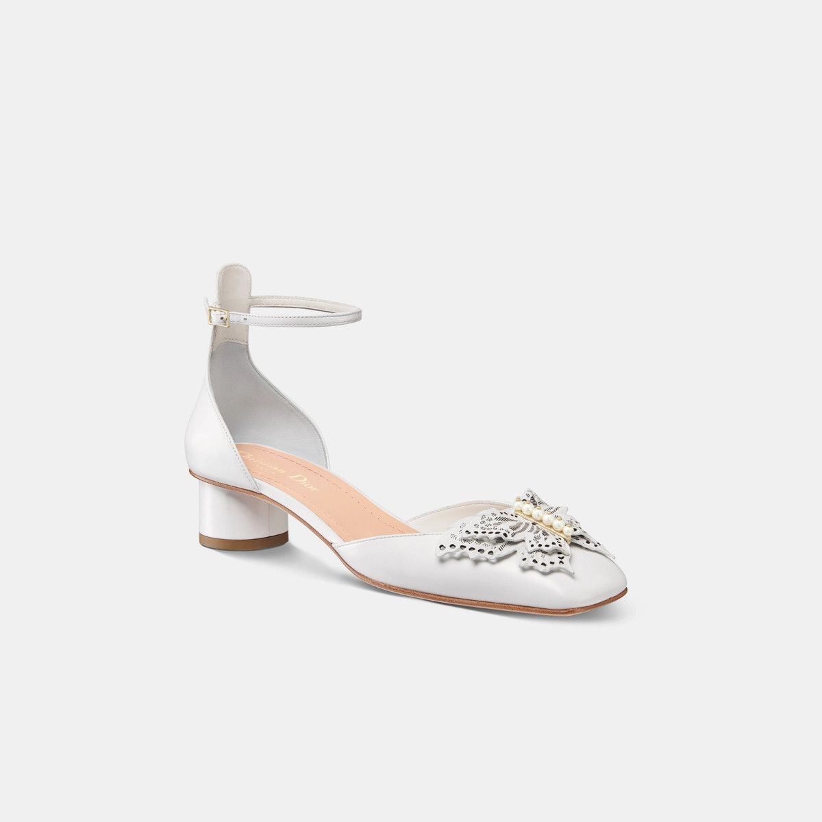 Dior o1bcso1str0225 Tale Pump in White Size US 8 / IT 38 - 2 Thumbnail