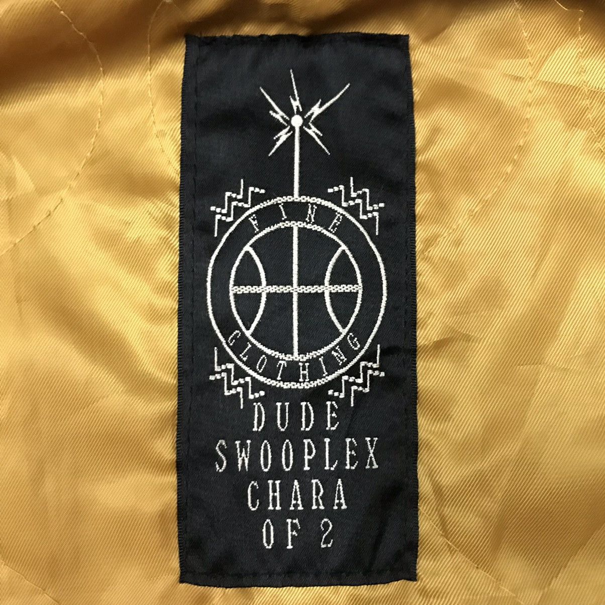 Japanese Brand 🔥Very Rare🔥 Vintage Dude Swooplex Chara of 2 Bomber Jacket Size US L / EU 52-54 / 3 - 5 Thumbnail