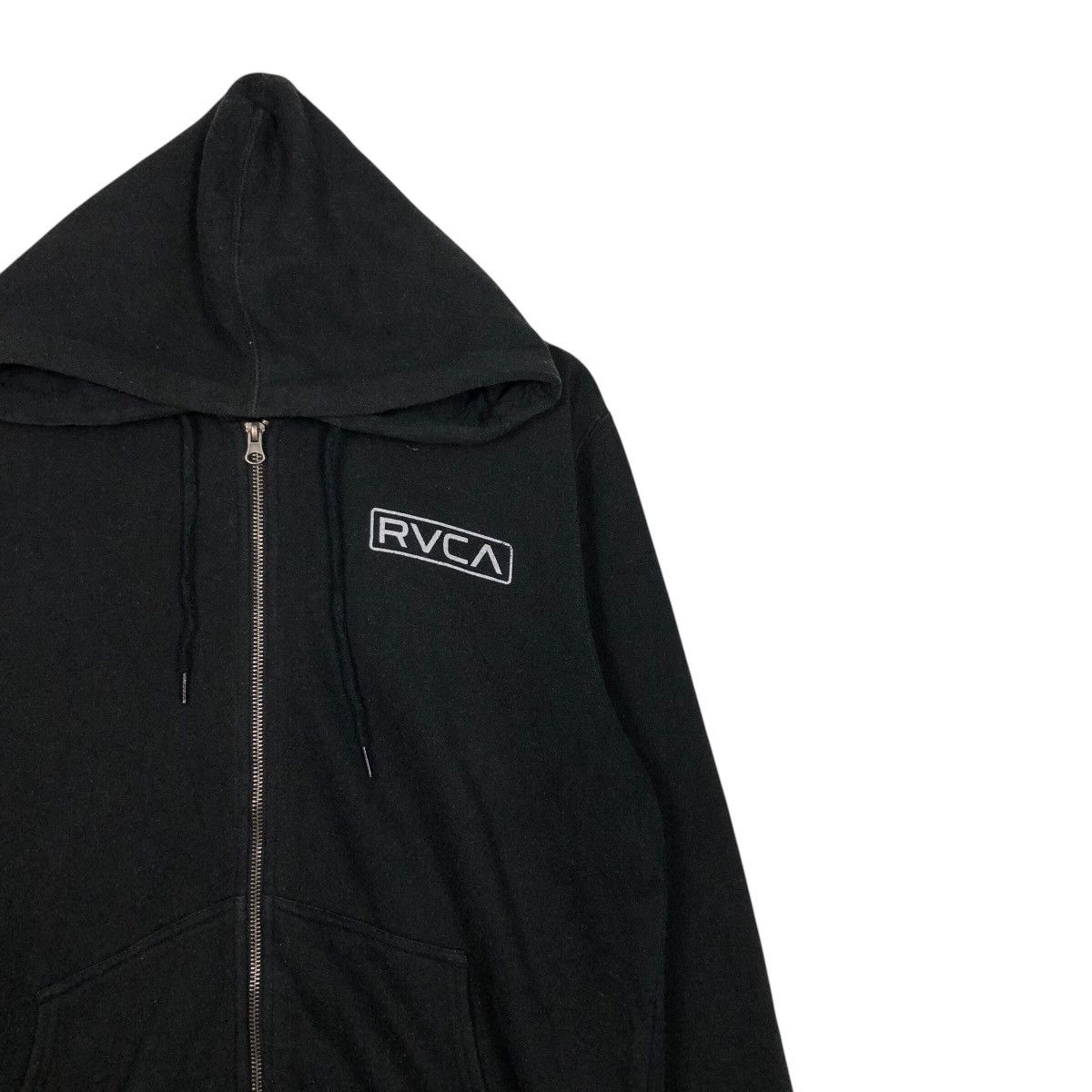 Japanese Brand 📌Vintage Hoodie Zipper Sweater Rvca Big Logo Spell Out Size US S / EU 44-46 / 1 - 8 Thumbnail