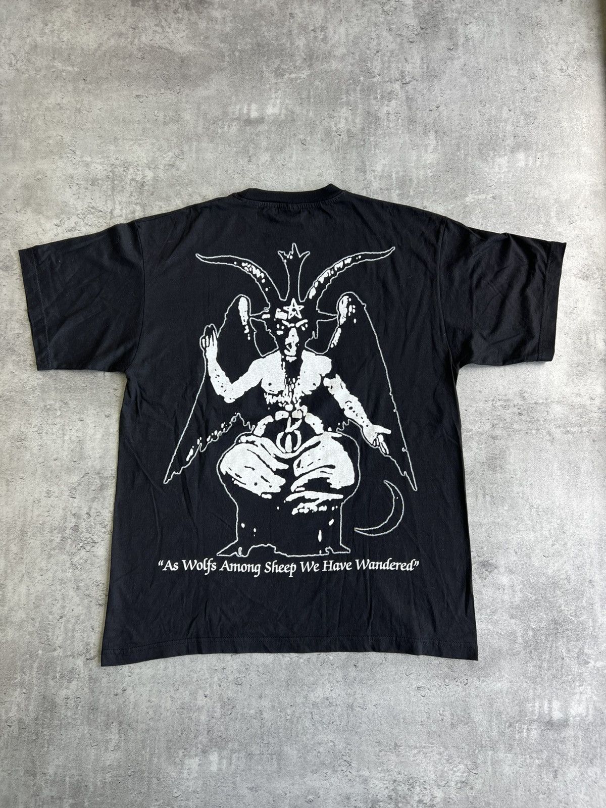 Vintage Vintage DARKTHRONE BAPHOMET TSHIRT XL Black Metal Norway Size US XL / EU 56 / 4 - 2 Thumbnail