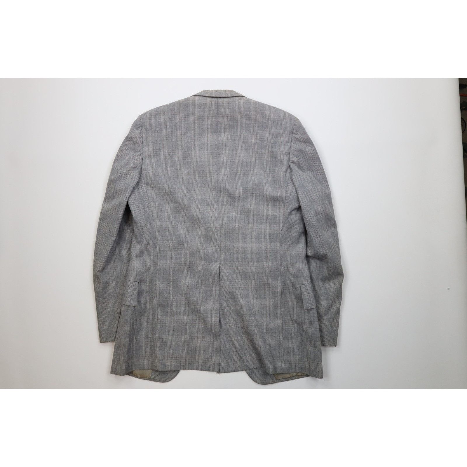 Vintage Vintage 70s Streetwear 2 Piece Wool Suit Plaid Size 42L - 12 Thumbnail