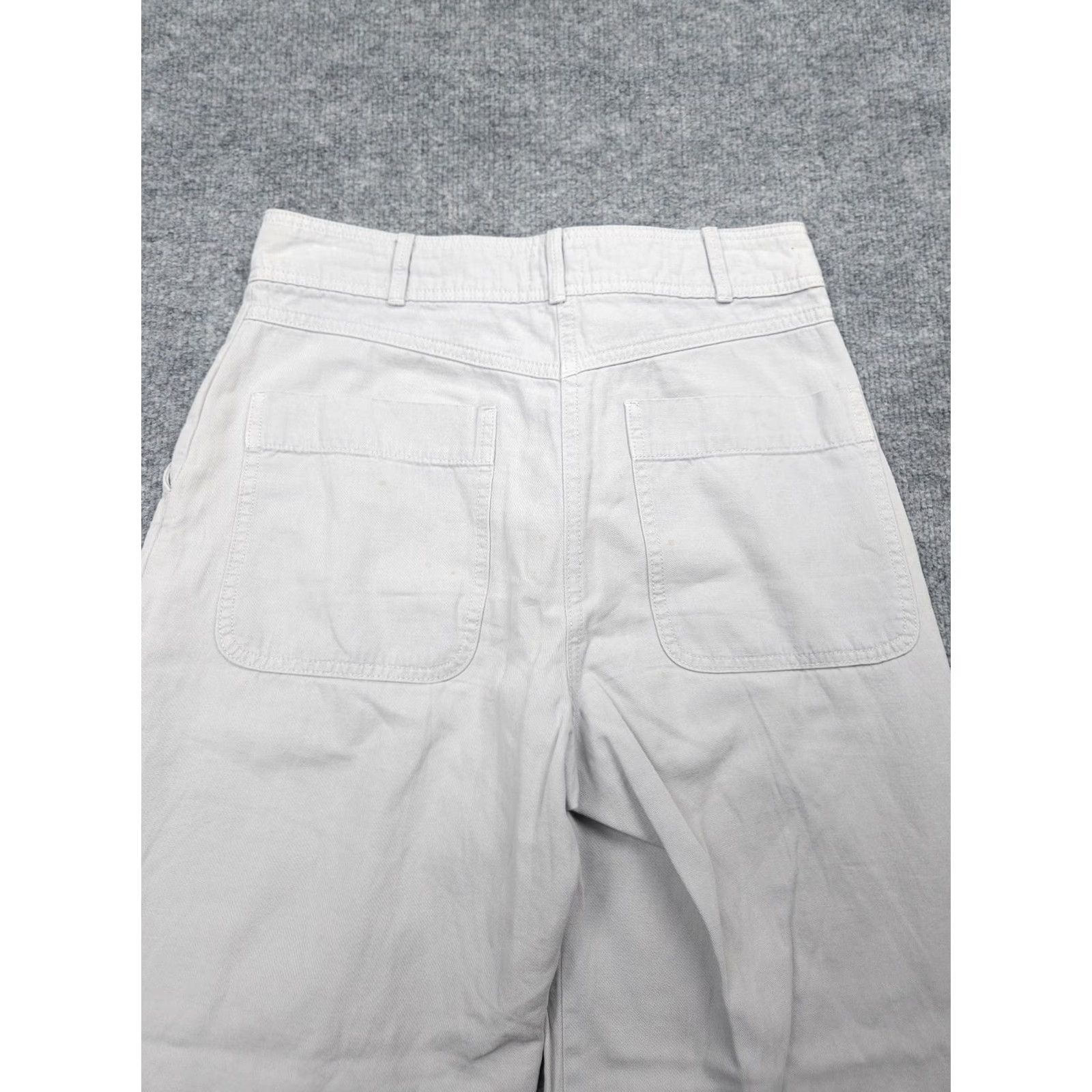 Aritzia Aritzia Wilfred Free High Waist Barrel Pants Ankle Snap Size 4 Gray Linen Blend Pants Women Regular 26in Inseam Tapered Gray Size 27" / US 4 / IT 40 - 5 Thumbnail