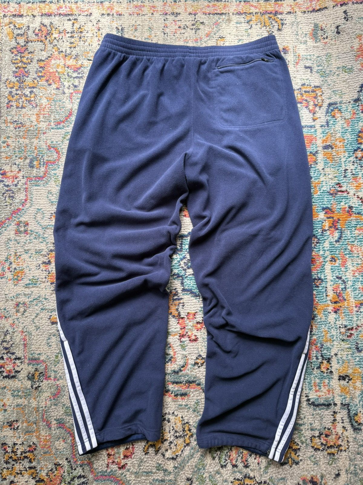 Adidas Vintage Adidas Fleece Track Pants Size US 36 / EU 52 - 2 Thumbnail