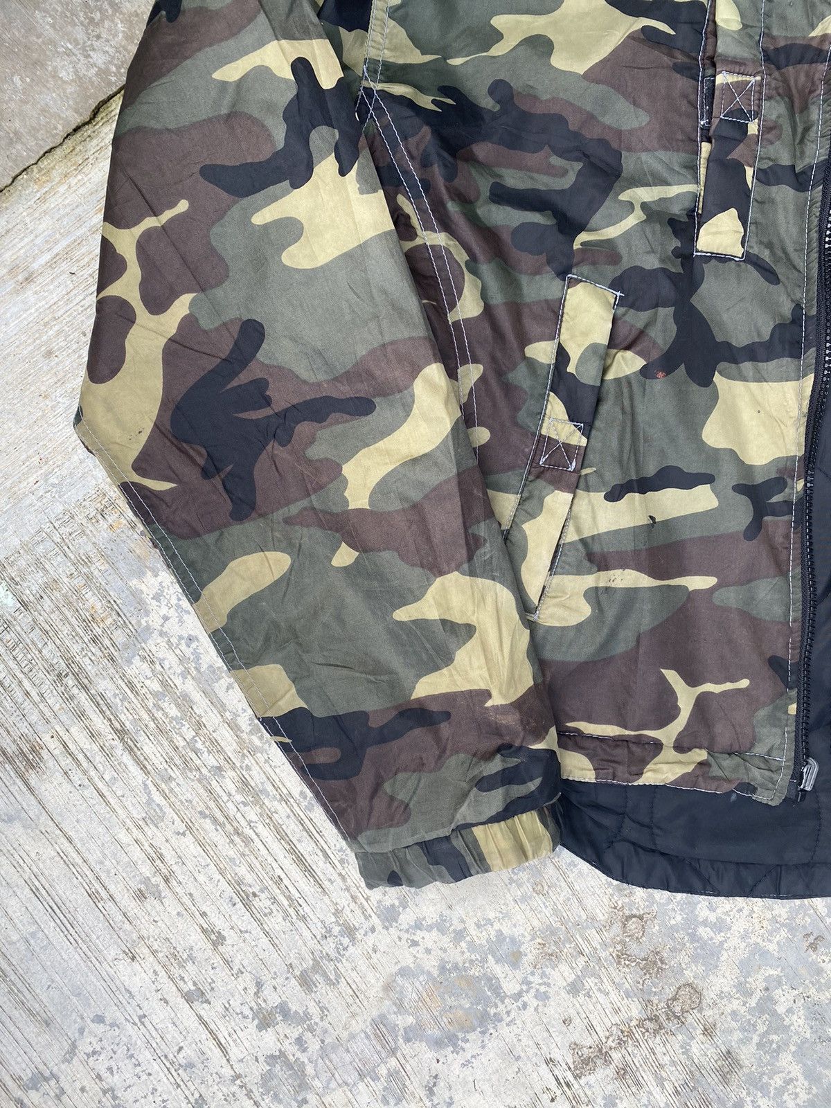 YELLOW CORN Distressed Yellow Corn Riversible Camouflage Black Size L / US 10 / IT 46 - 3 Thumbnail